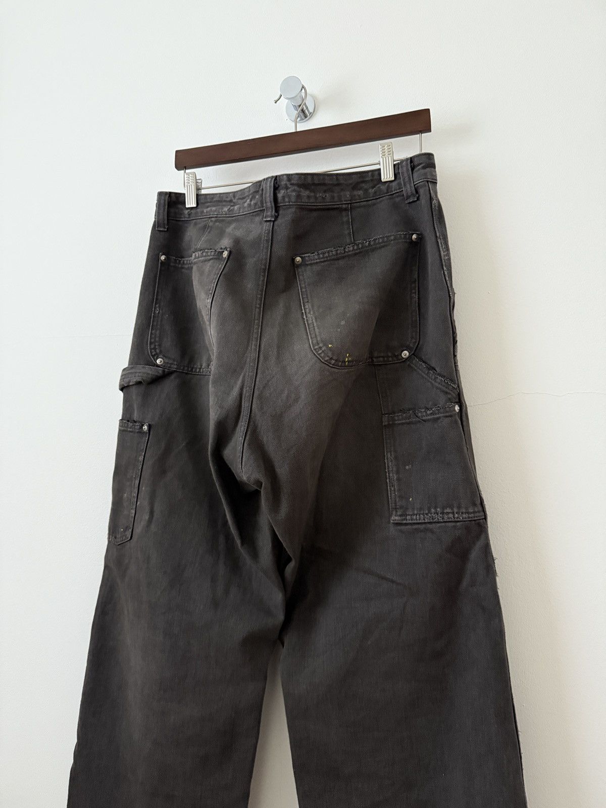 Vuja De Gunther Destroyed Double-Knee Pants Size US 33 - 5 Thumbnail