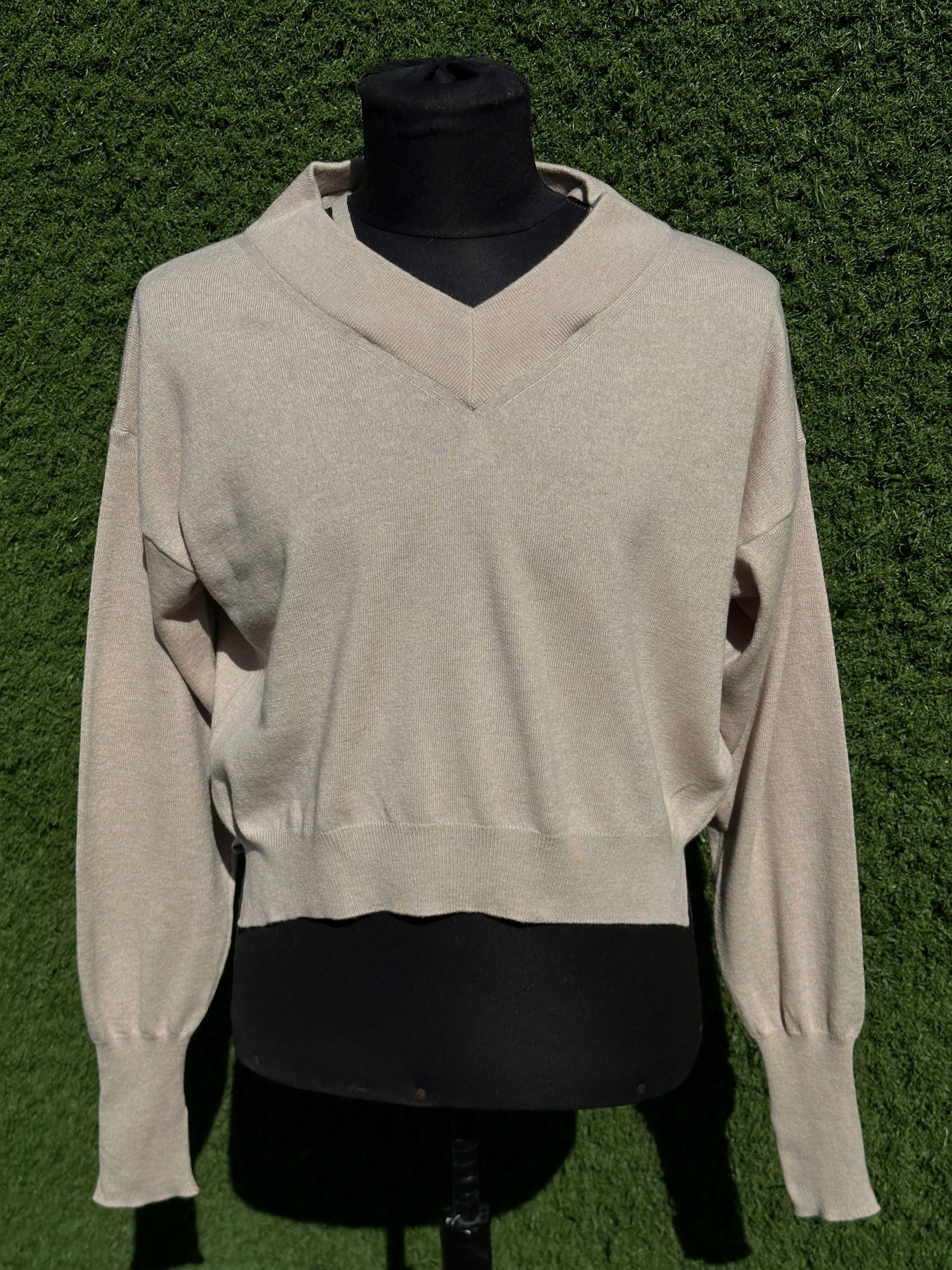 Maison Margiela Maison Martin Margiela Textured Knit Shawl Collar Size M Size S / US 4 / IT 40 - 2 Thumbnail