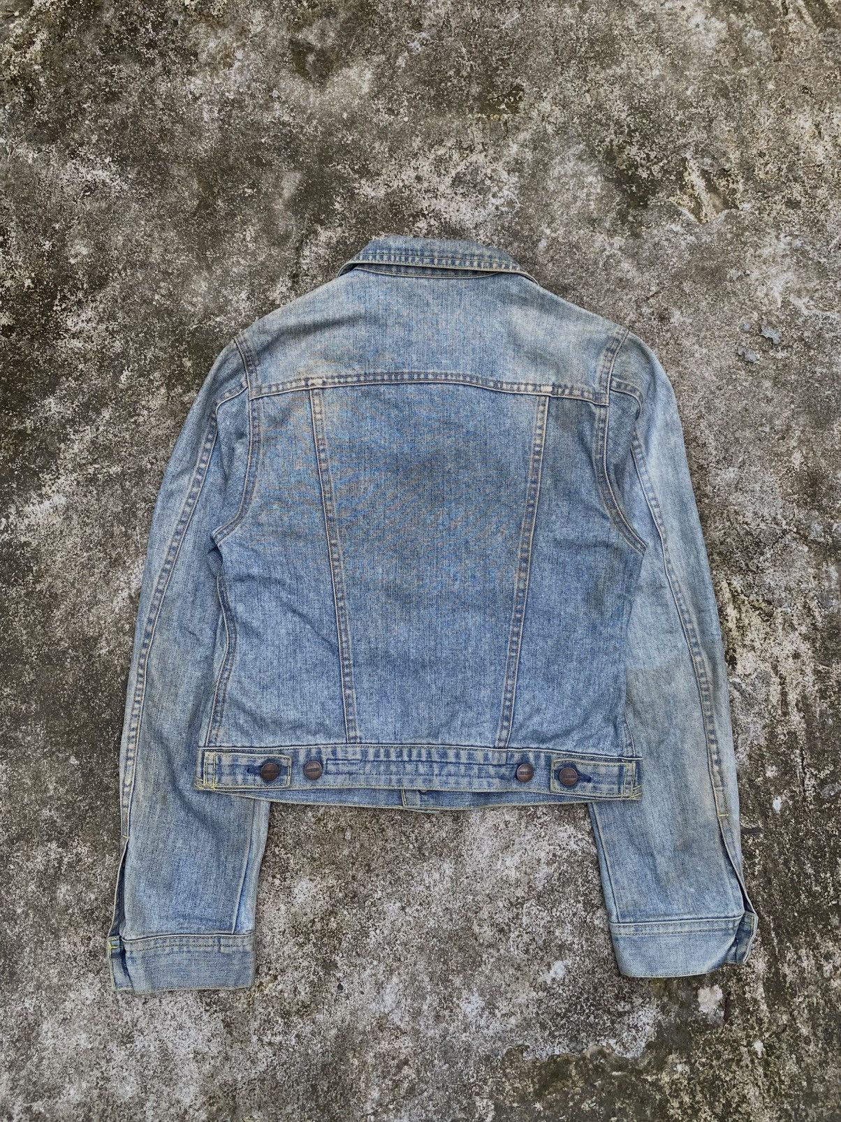 Marithe + Francois Girbaud SUN FADED MFG MARITHE FRANCOIS GIRBAUD DENIM JACKET Size US S / EU 44-46 / 1 - 10 Thumbnail