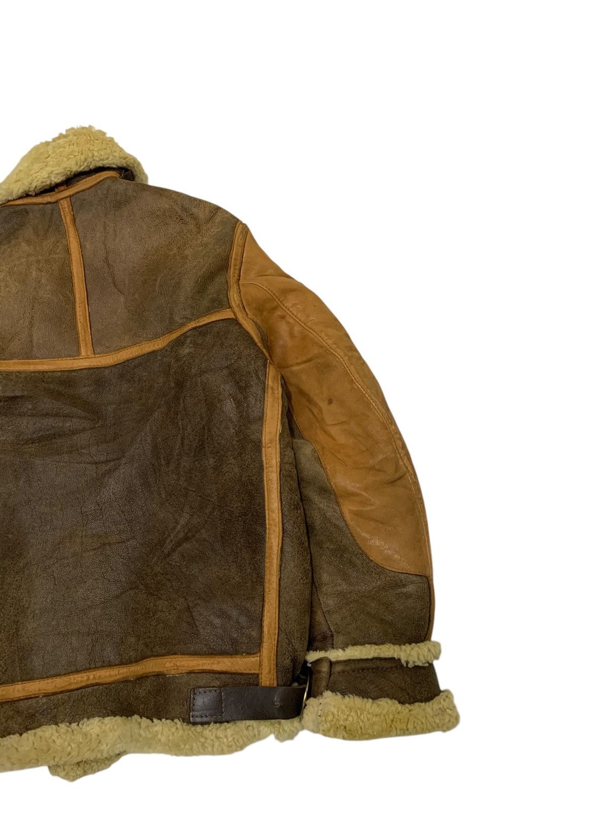 Schott 🔥RARE VTG SCHOTT BROS SHEEPSKINS LEATHER TYPE B3 Size US M / EU 48-50 / 2 - 12 Thumbnail