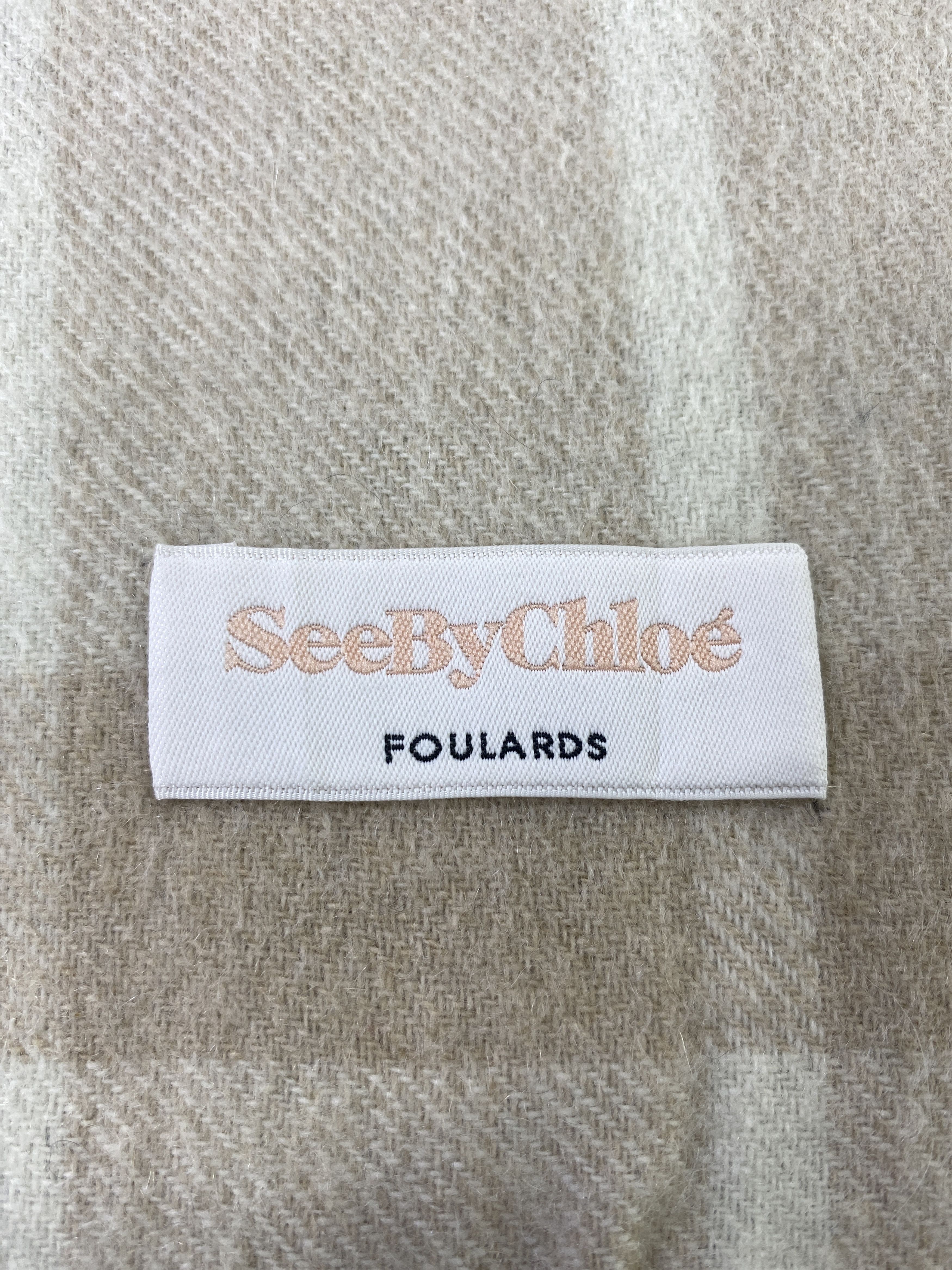Designer See by Chloe Scarf / Muffler / Neckwear T774 Size ONE SIZE - 6 Thumbnail