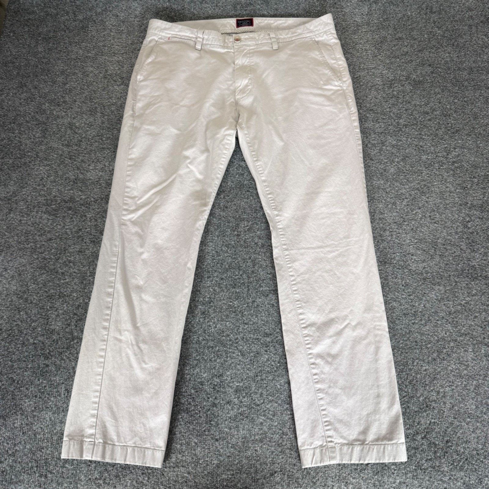 UNTUCKit UNTUCKit Mens Chino Pants 35x30 (36x29) Gray Casual Size US 36 / EU 52 - 1 Thumbnail