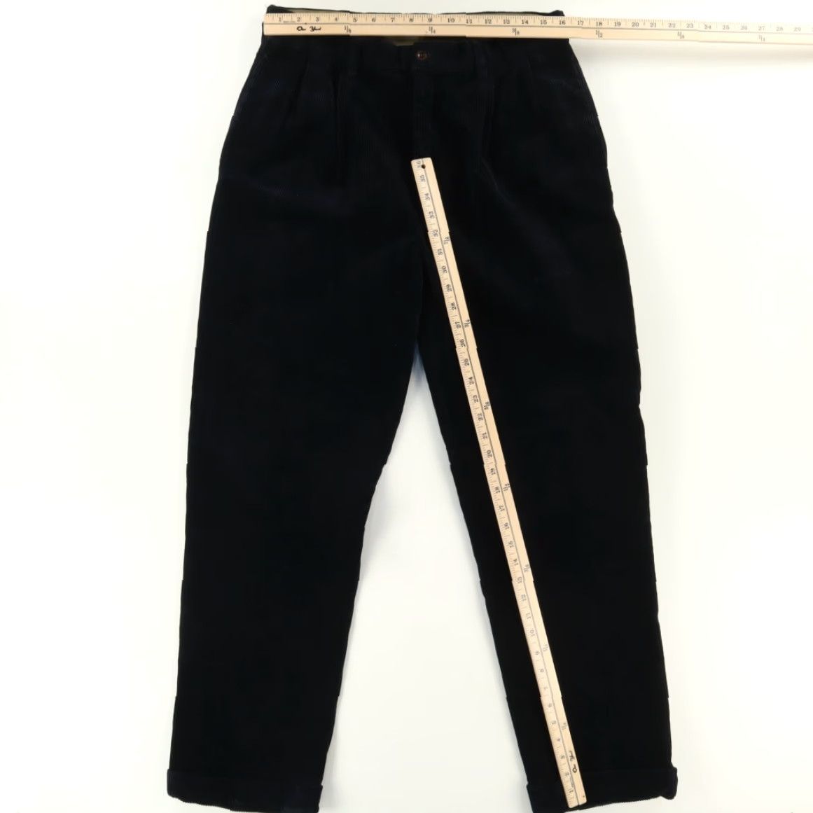 Polo Ralph Lauren Polo Ralph Lauren Chino Pants Navy Men's 32 Corduroy Regular Fit Cotton Pants Size US XS / EU 42 / 0 - 3 Thumbnail