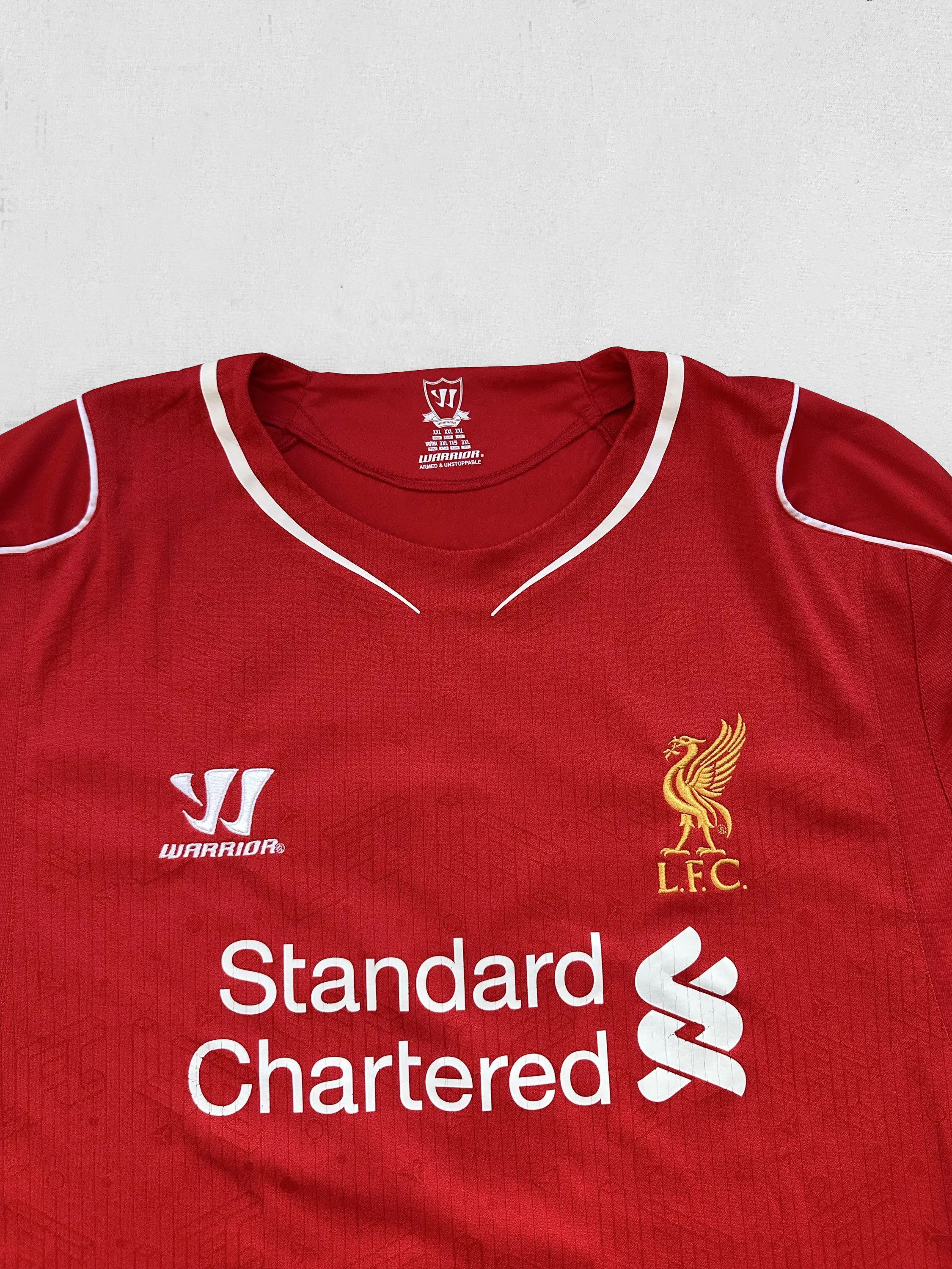 Warrior GERRARD WARRIOR LIVERPOOL FC SIZE xXL 2014 SHIRT jersey Size US XXL / EU 58 / 5 - 6 Thumbnail