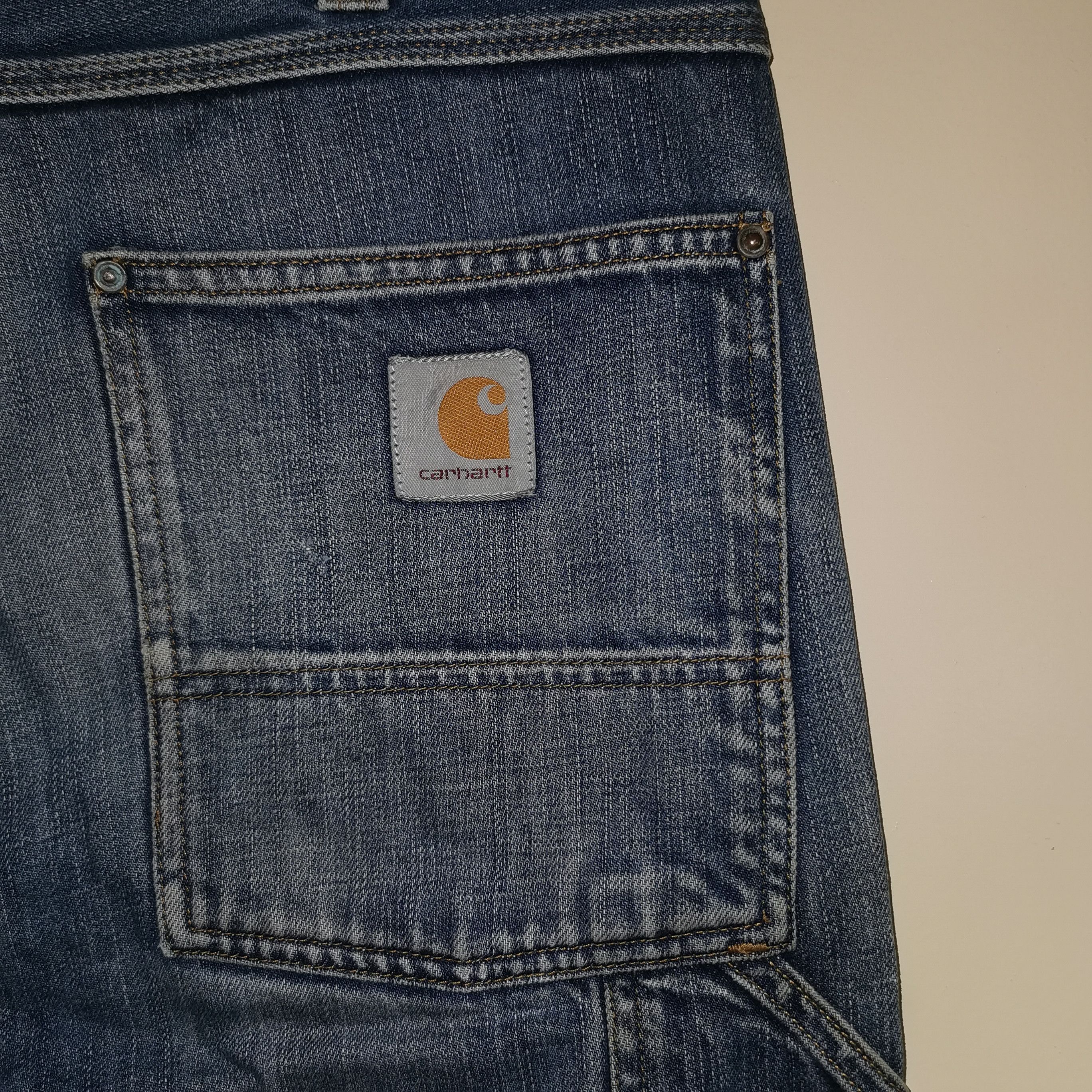 Carhartt × Vintage Pant carhartt vintage 90s double knee jeans Size US 34 / EU 50 - 9 Thumbnail
