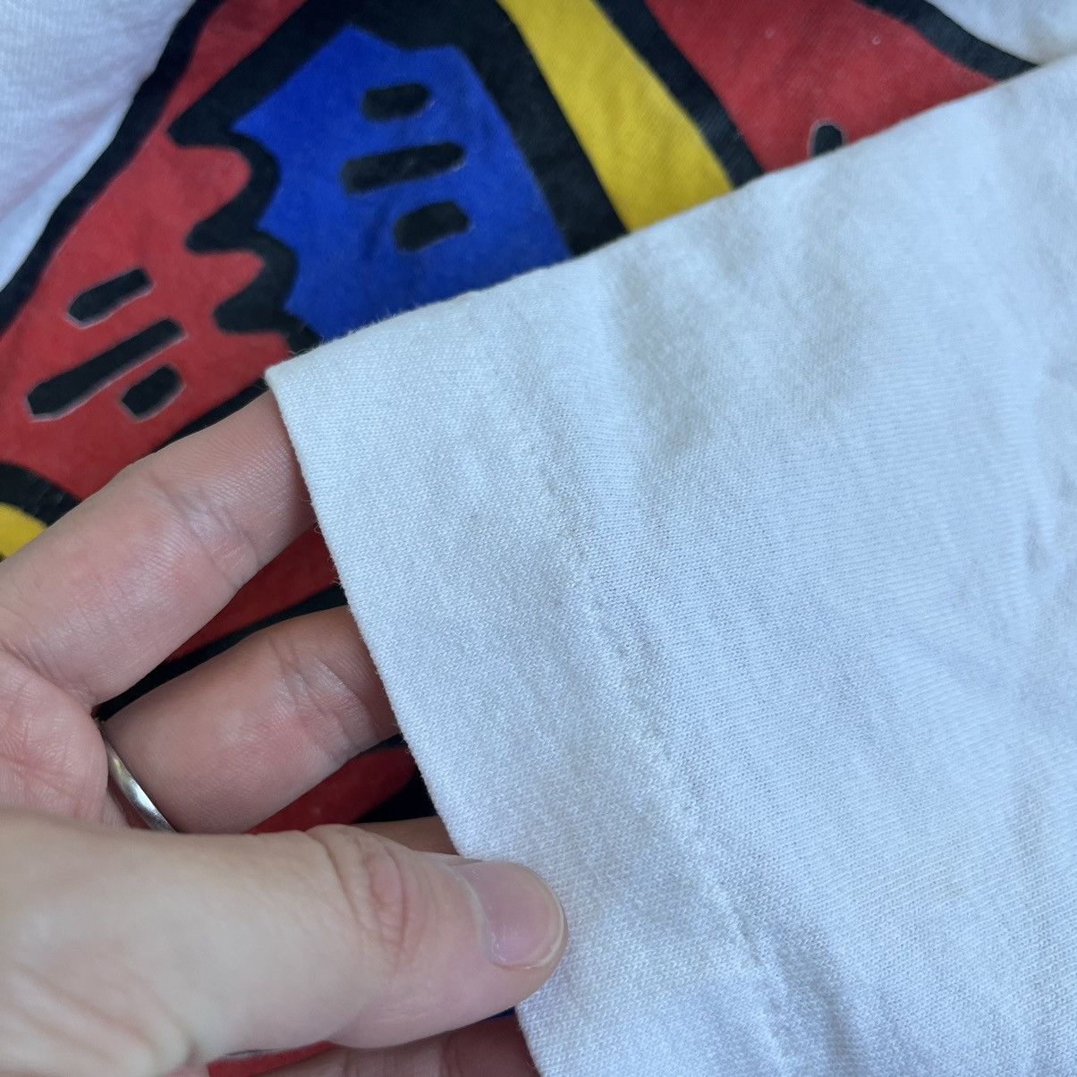 Keith Haring × Vintage RARE VINTAGE KEITH HARING TSHIRT (FOTL TAG) Size US XL / EU 56 / 4 - 4 Thumbnail