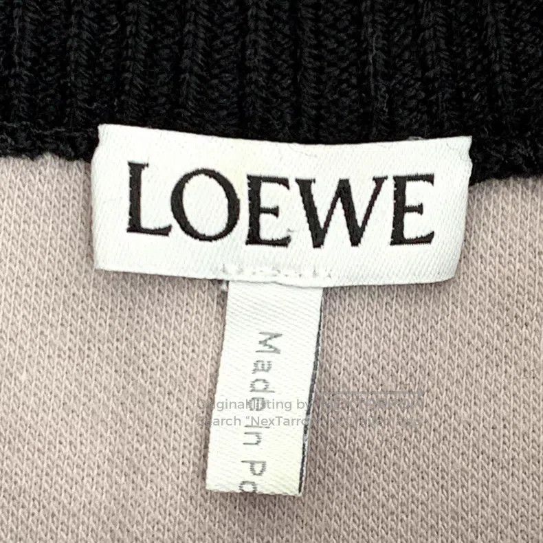 Loewe Loewe Contrast Logo Embroidered Cotton Long Sleeve Sweatsh Size M / US 6-8 / IT 42-44 - 5 Thumbnail