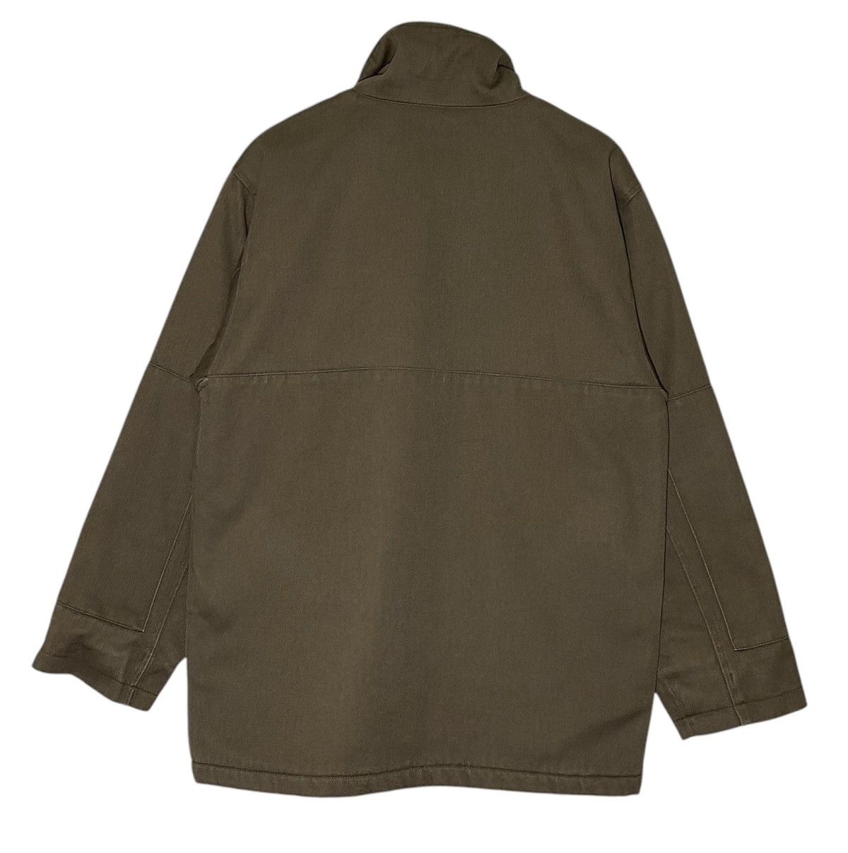 A.P.C. Vtg APC Chore Cotton x Wool Jacket Zipper Up France Size US M / EU 48-50 / 2 - 4 Thumbnail