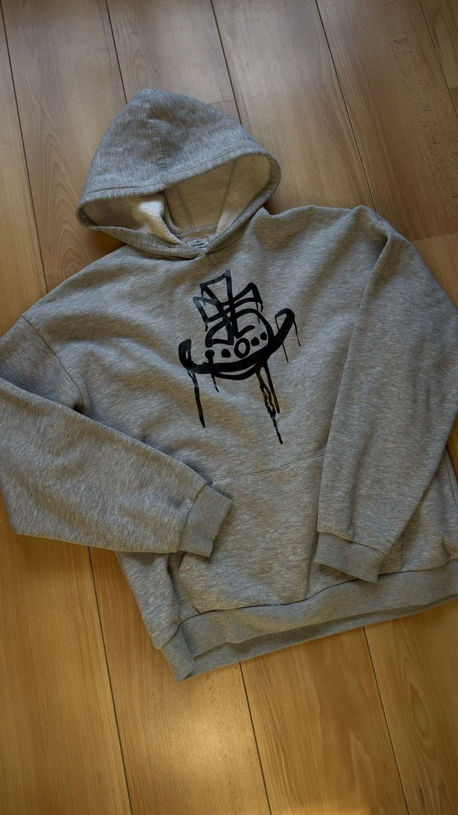 Vivienne Westwood Vivienne Westwood gray hoodie Size US XL / EU 56 / 4 - 1 Thumbnail