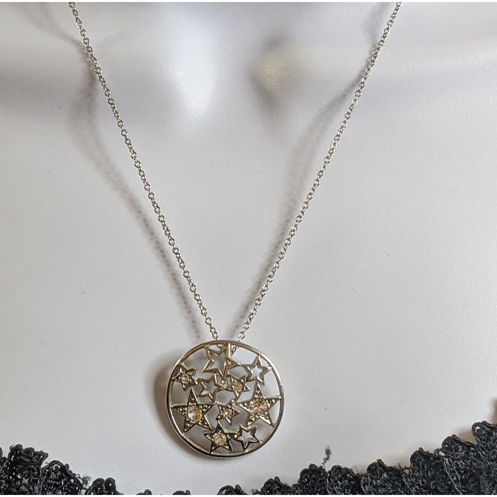 Other Whimsical Crystal Starburst Pendant Necklace Size ONE SIZE - 2 Thumbnail