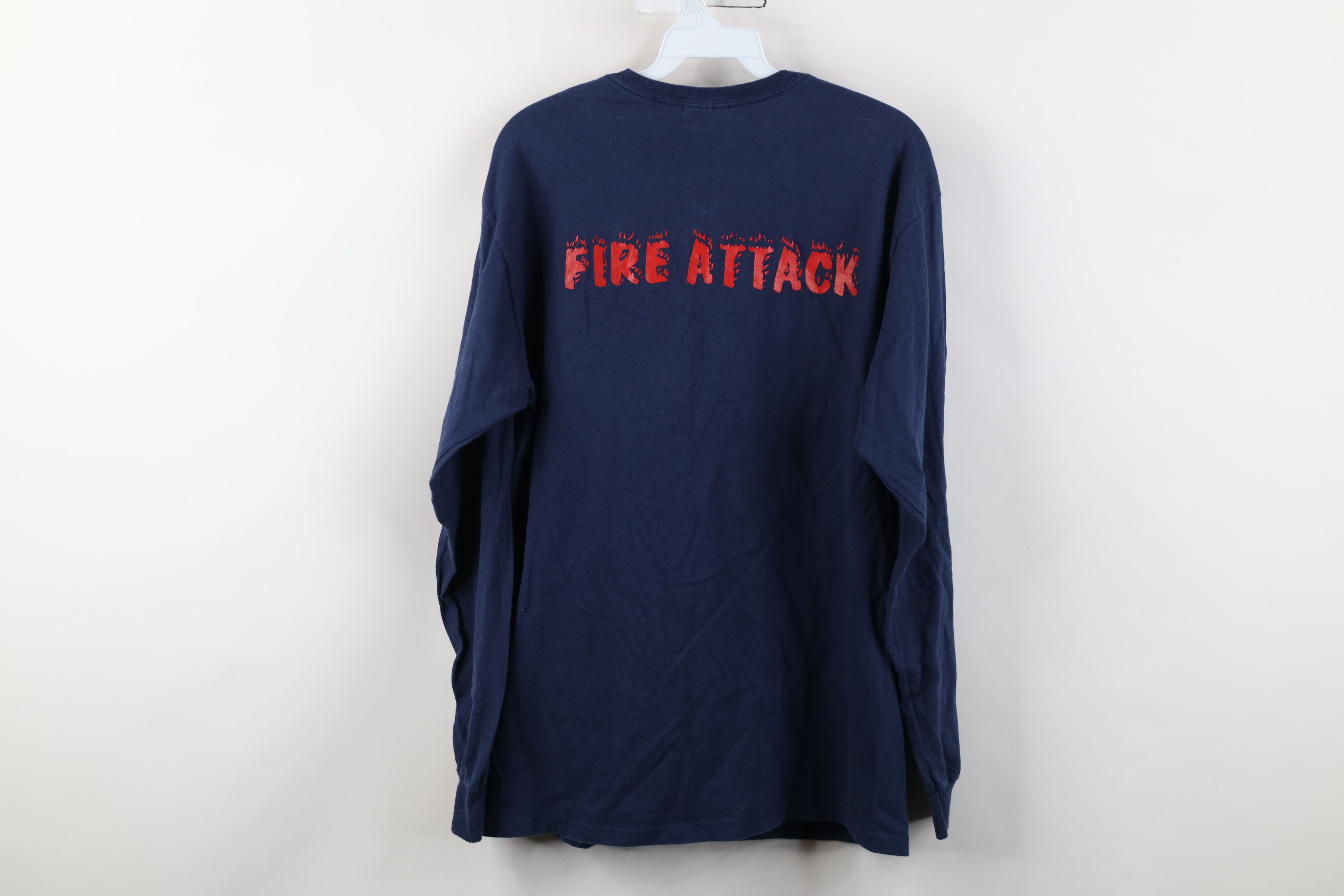 Vintage Vintage 90s Ohio Fire Academy Long Sleeve T-Shirt Size US M / EU 48-50 / 2 - 13 Thumbnail