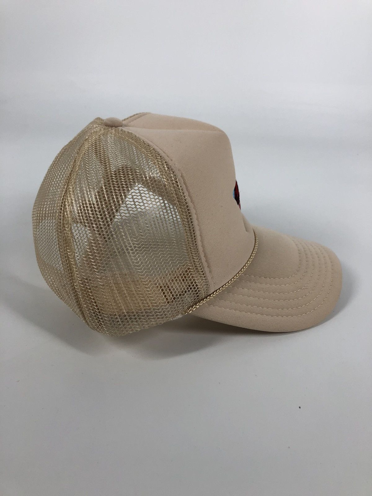 Other Last Call Anime Star Beige Trucker Hat Size ONE SIZE - 6 Thumbnail