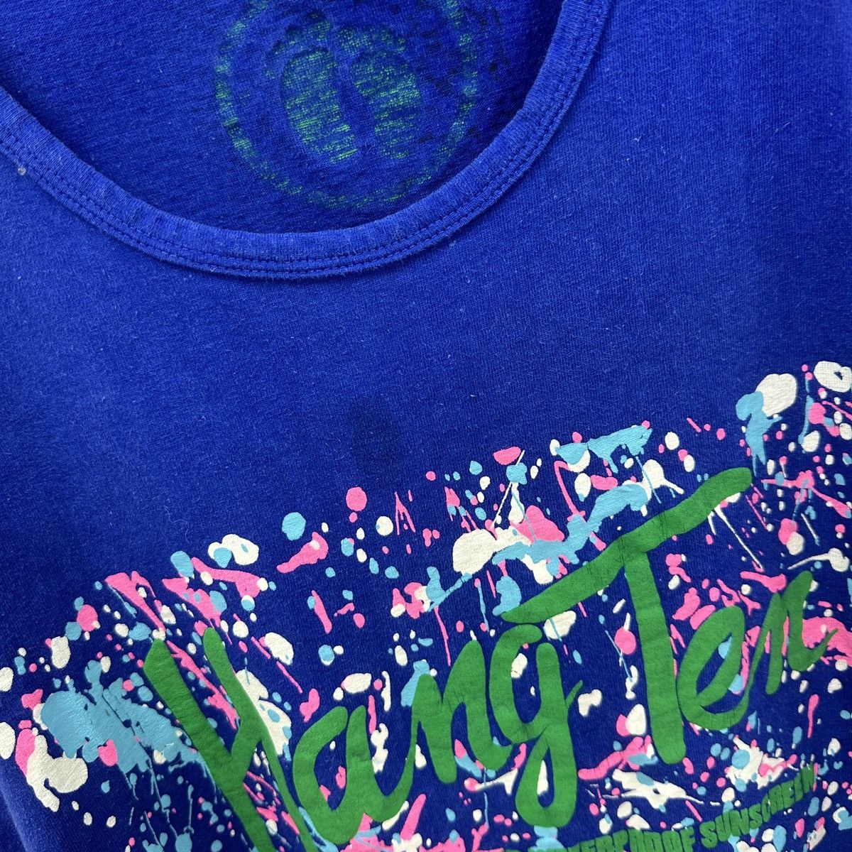 Hang Ten Vintage 90s Hang Ten Painted tank top y2k hype Hawaii surf Size US L / EU 52-54 / 3 - 8 Thumbnail