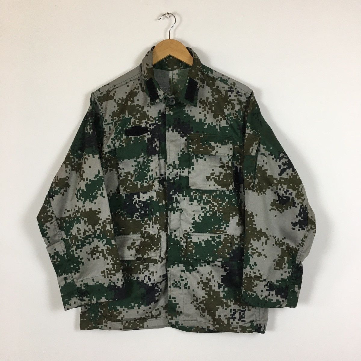 Military Digital Camouflaged Jacket
