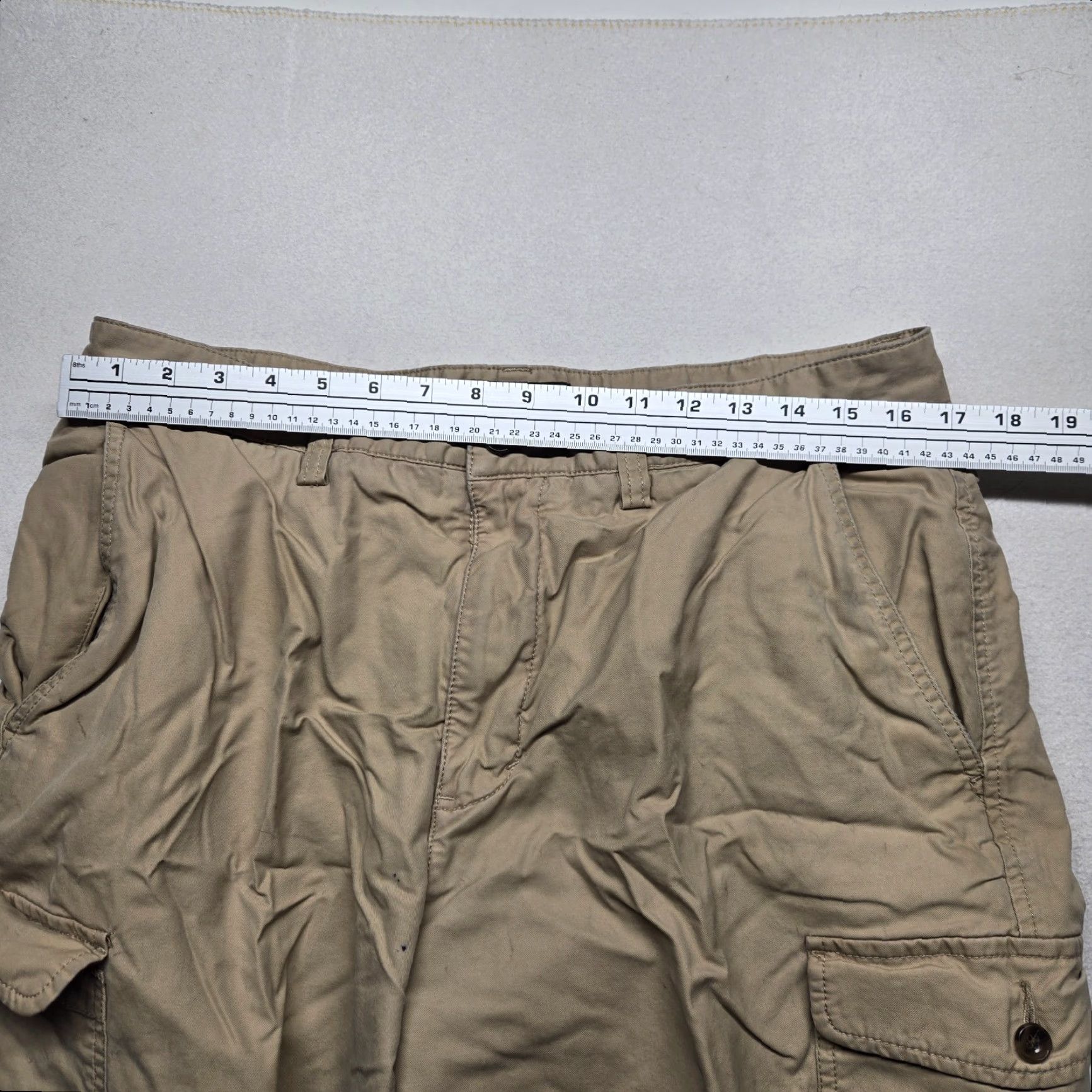 Eddie Bauer Eddie Bauer Pants Khaki Thermal Lined Outdoor Stretch Men's 35 x 32 Beige Casual Outdoor Pants Mens 35 Size US 35 - 4 Thumbnail