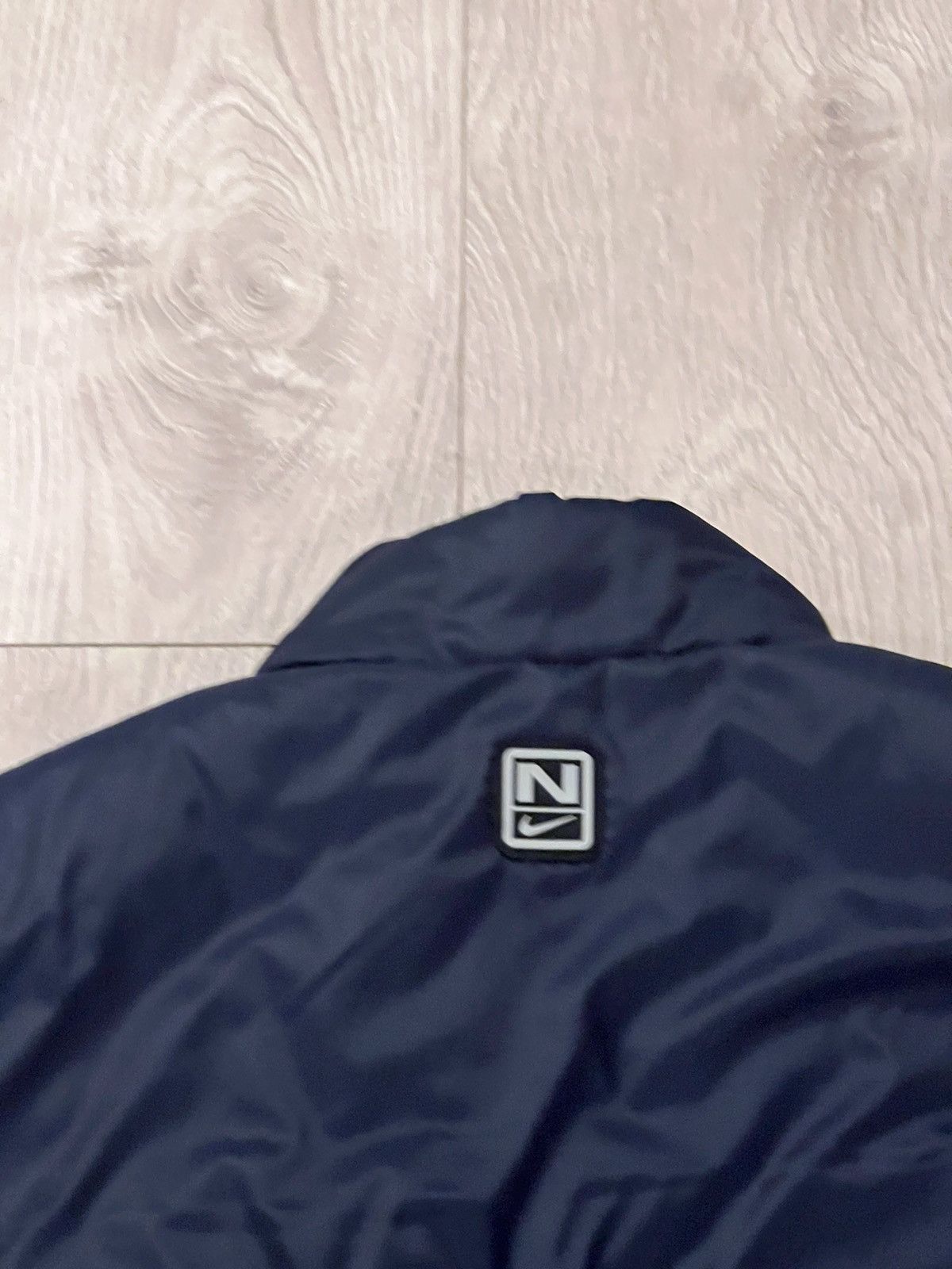Nike × Vintage Vintage Nike puff Vest Jacket Reversible 2000 90s Y2K Navy Size US XXL / EU 58 / 5 - 4 Thumbnail