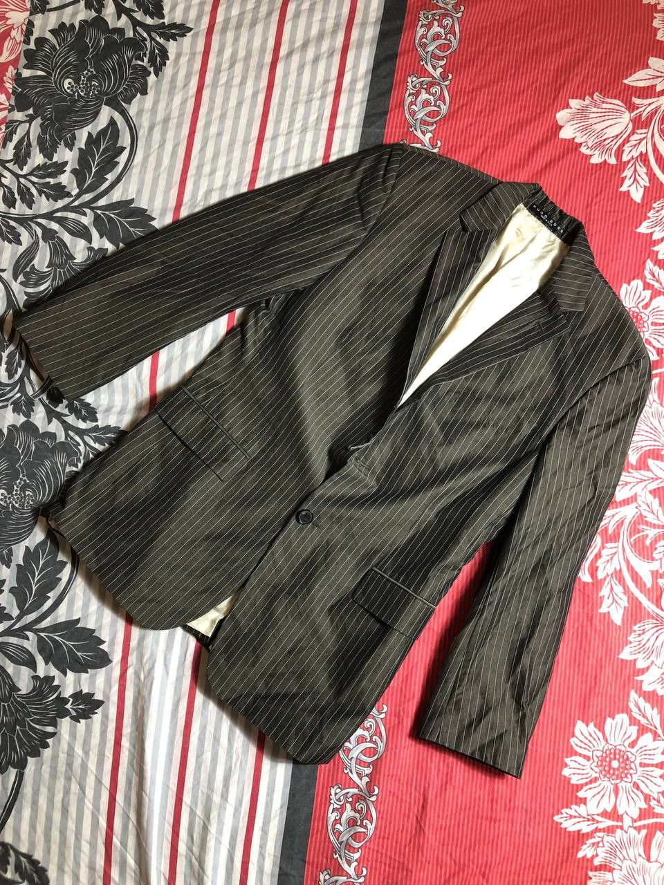 Hugo Boss Hugo Boss Al Capone Double Breasted Cashmere Blazer Size 40R - 5 Thumbnail