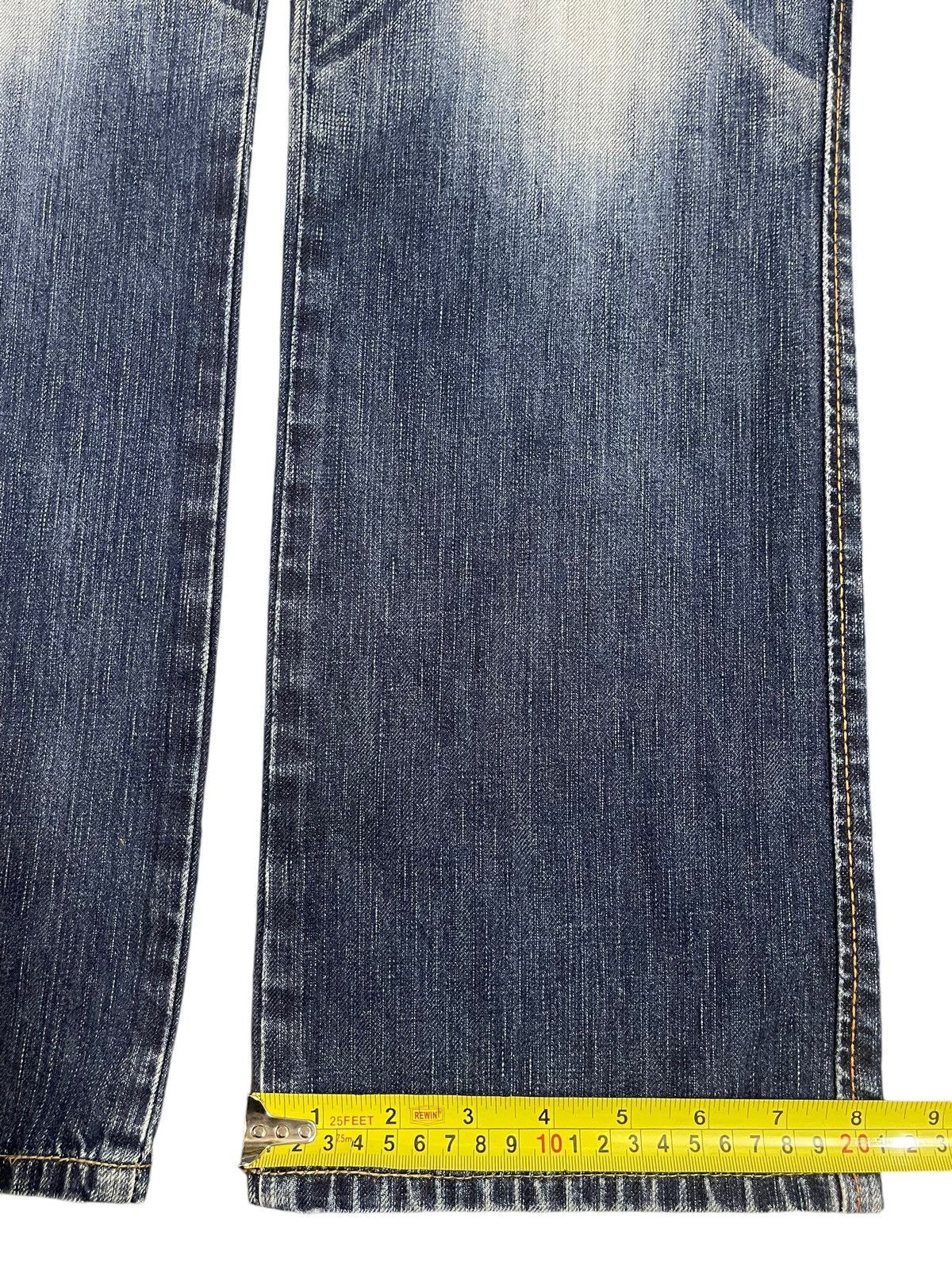 Edwin Vintage Edwin Blue Trip Faded Wash Style Loose Jeans Size US 30 / EU 46 - 17 Thumbnail