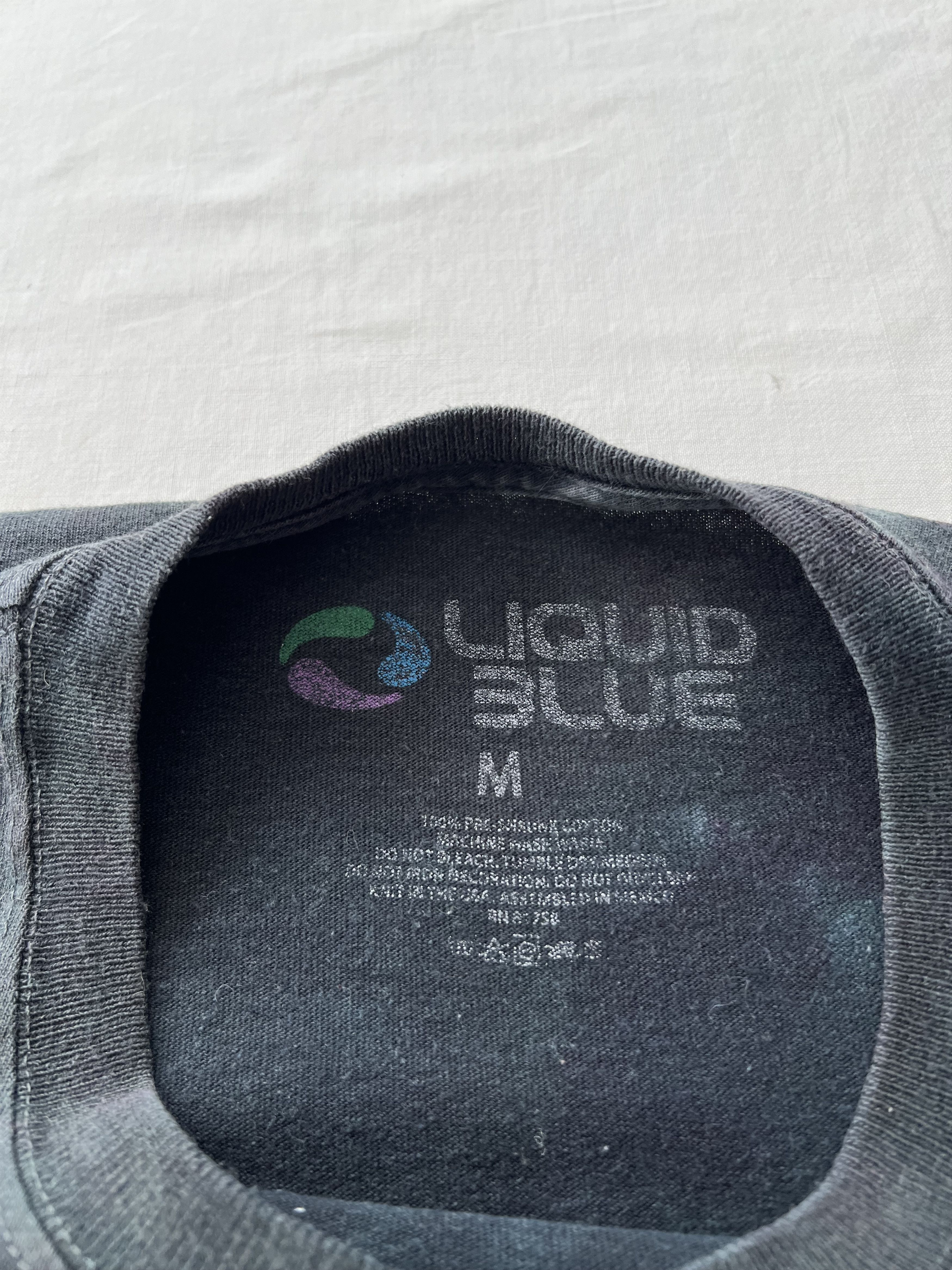 Band Tees Vintage 2000s Pink Floyd Liquid Blue Tie Dye T-shirt Size US M / EU 48-50 / 2 - 11 Thumbnail