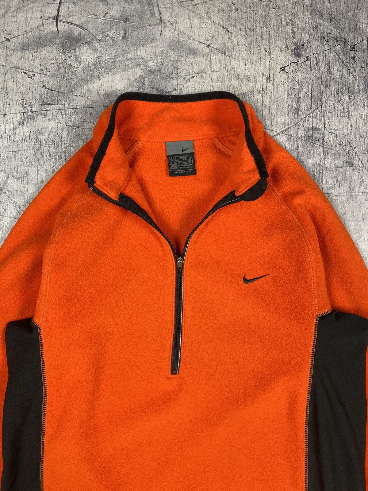 Nike Vintage Nike Zip 1/3 Fleece Jacket Y2K Style Drill Gorpcore Size US S / EU 44-46 / 1 - 5 Thumbnail