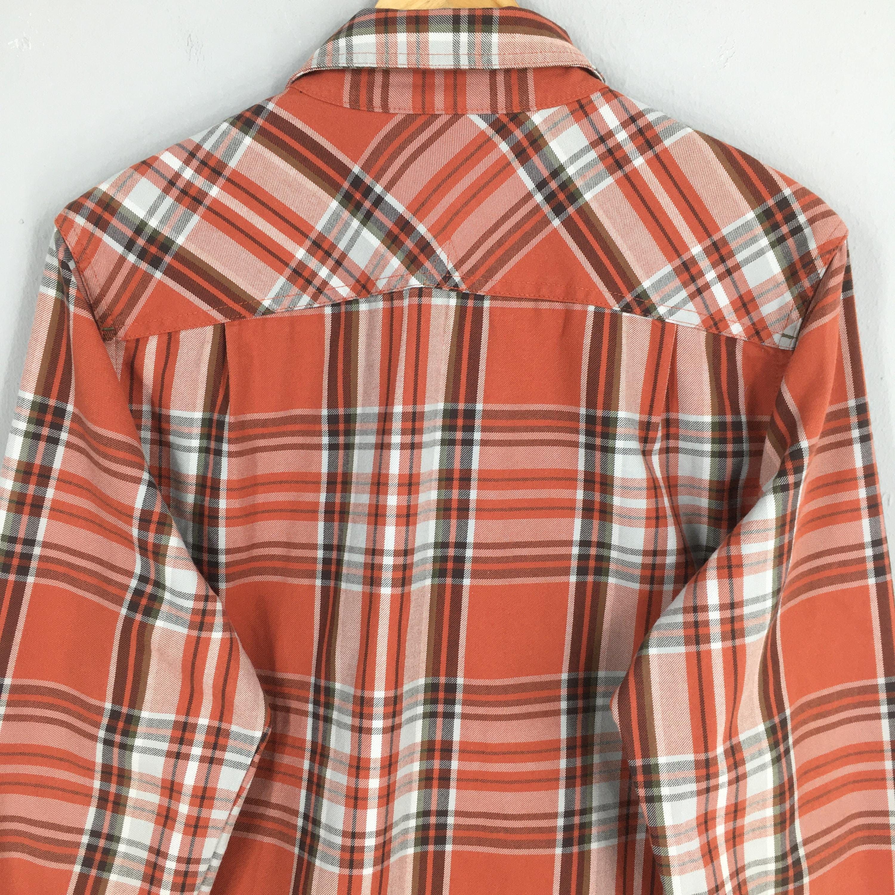 L.L. Bean × Vintage Vintage LL Bean Flannel Checkered Shirt Men Medium Size US M / EU 48-50 / 2 - 7 Thumbnail