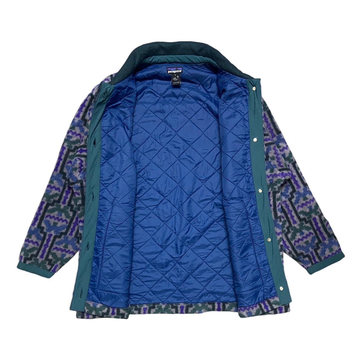 Patagonia × Vintage Vintage 90s Patagonia Native Fleece Oversized Jakcet Size US S / EU 44-46 / 1 - 2 Thumbnail