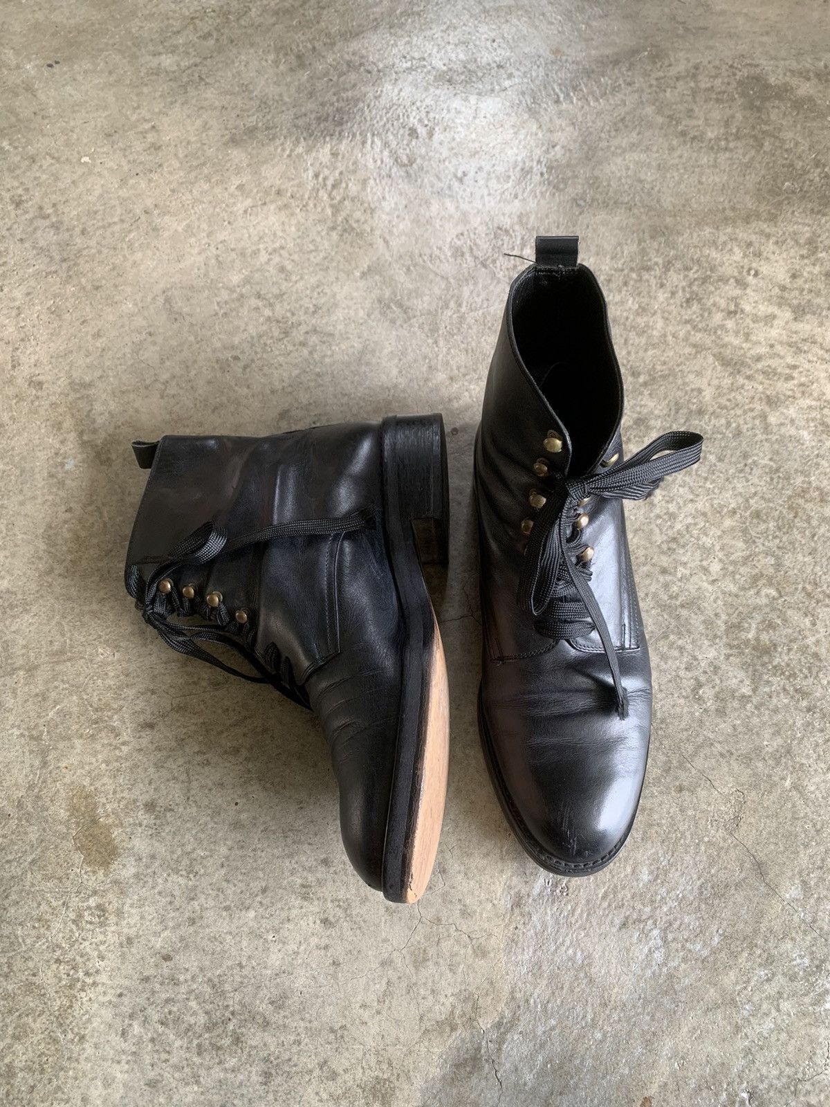 Jean Paul Gaultier Jean Paul Gaultier Archives Combat Boots Size US 7.5 / IT 37.5 - 2 Thumbnail