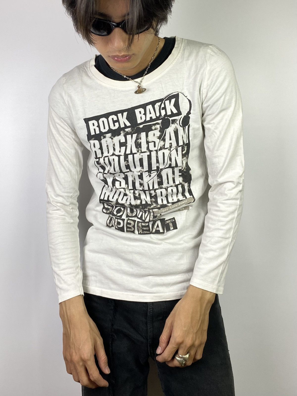 If Six Was Nine × Japanese Brand × Le Grande Bleu (L.G.B.) 2000s rock n roll💥 evolution longsleeve Size US S / EU 44-46 / 1 - 5 Thumbnail
