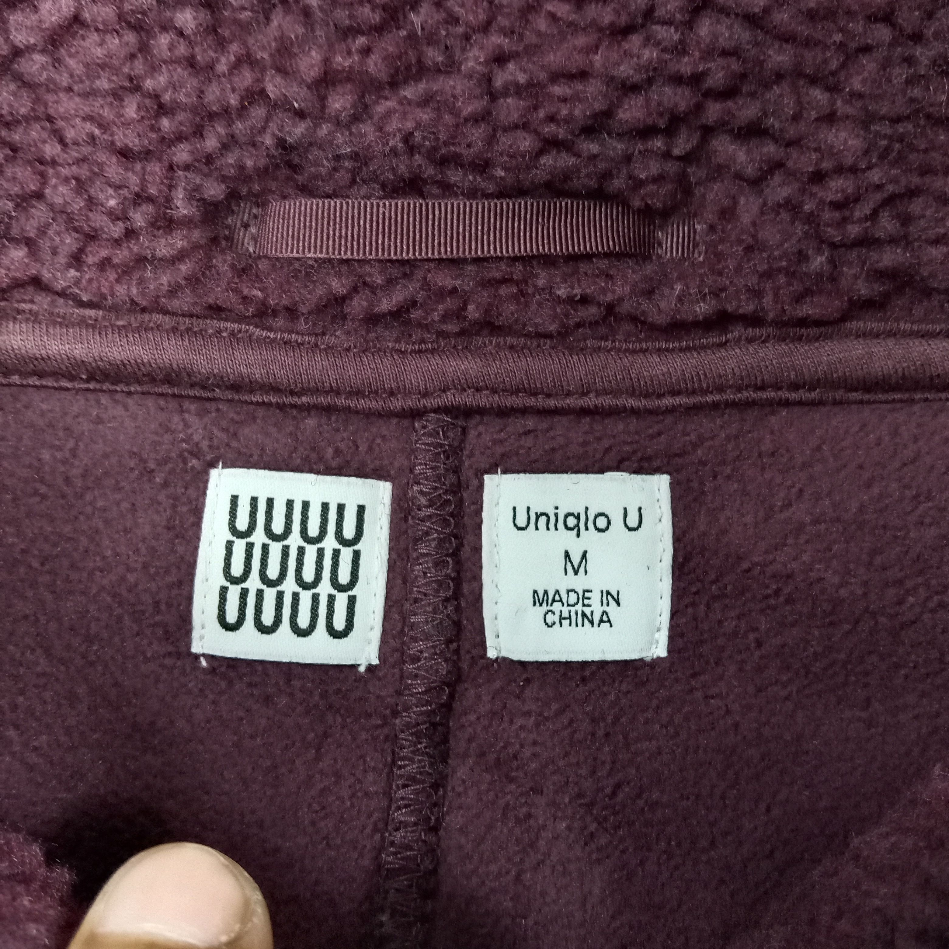 Undercover Uniqlo U Fleece Boxy Undercover Custom Logo C271N30 Size US S / EU 44-46 / 1 - 5 Thumbnail