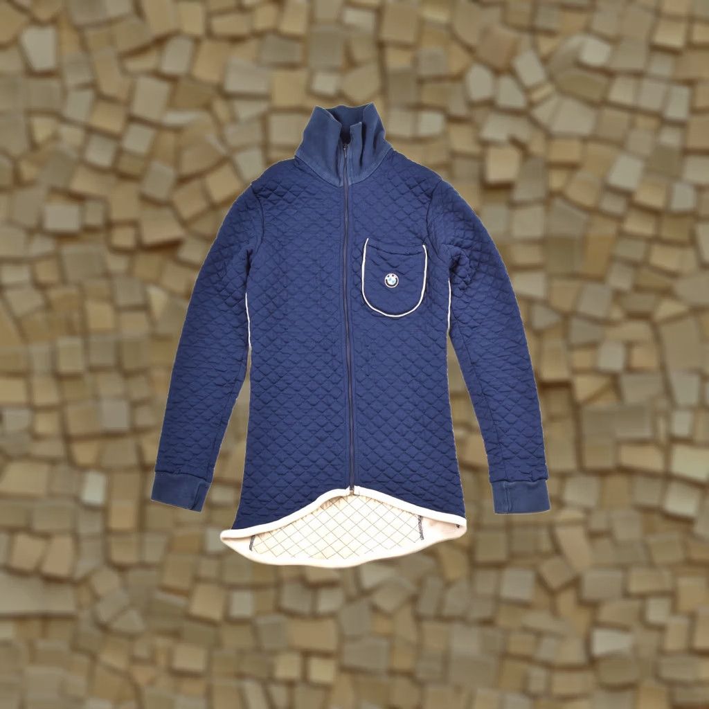 BMW BMW Made by Ascot Vintage W's Full-Zip Sweatshirt Jacket West Germany Size D 50 Blue 3 Vintage Womens Sweatshirt 64% Polyester 36% Cotton N/A Size XS / US 0-2 / IT 36-38 - 1 Thumbnail