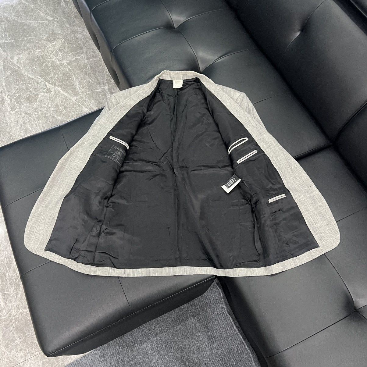 Vetements Vetements SS20 Runway Cut-Out Sleeve Blazer Size 44S - 5 Thumbnail