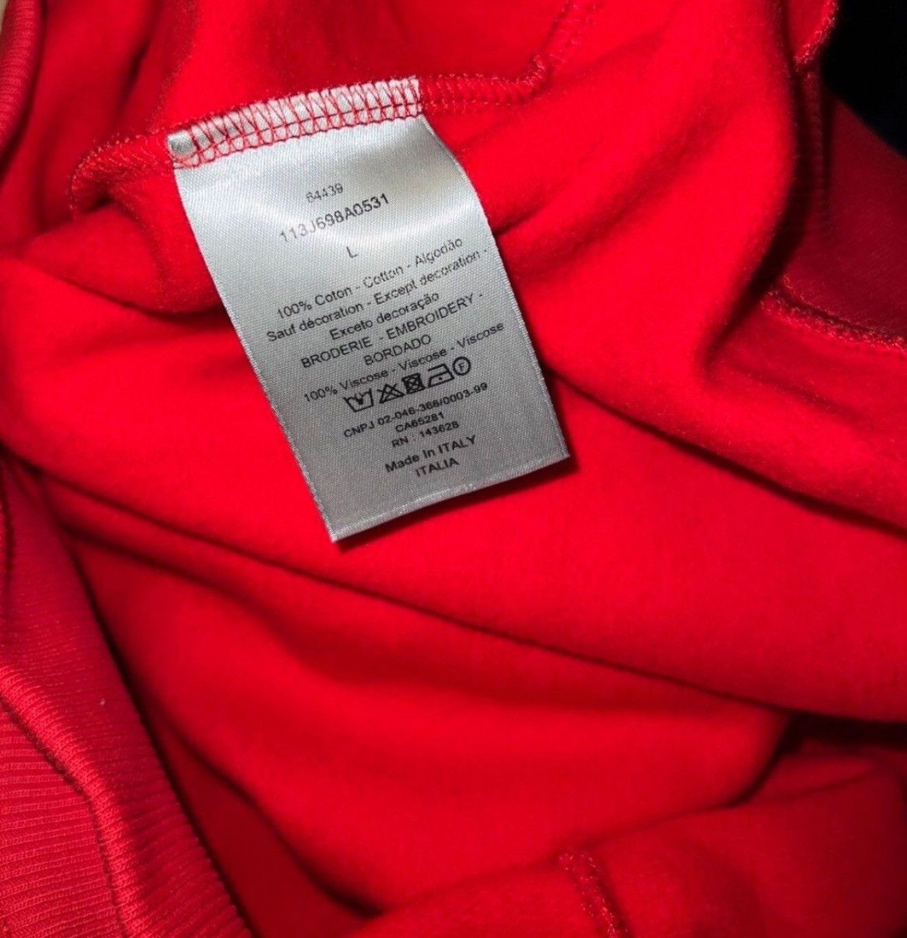 Dior Dior CD logo hoodie Size US L / EU 52-54 / 3 - 5 Thumbnail