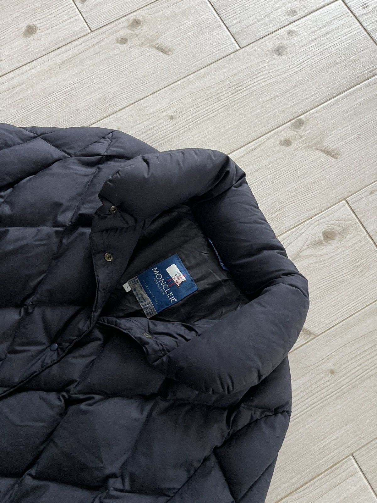 Moncler Moncler Grenoble Vintage 1980s Women Grey Down Jacket Size 1 Size M / US 6-8 / IT 42-44 - 8 Thumbnail
