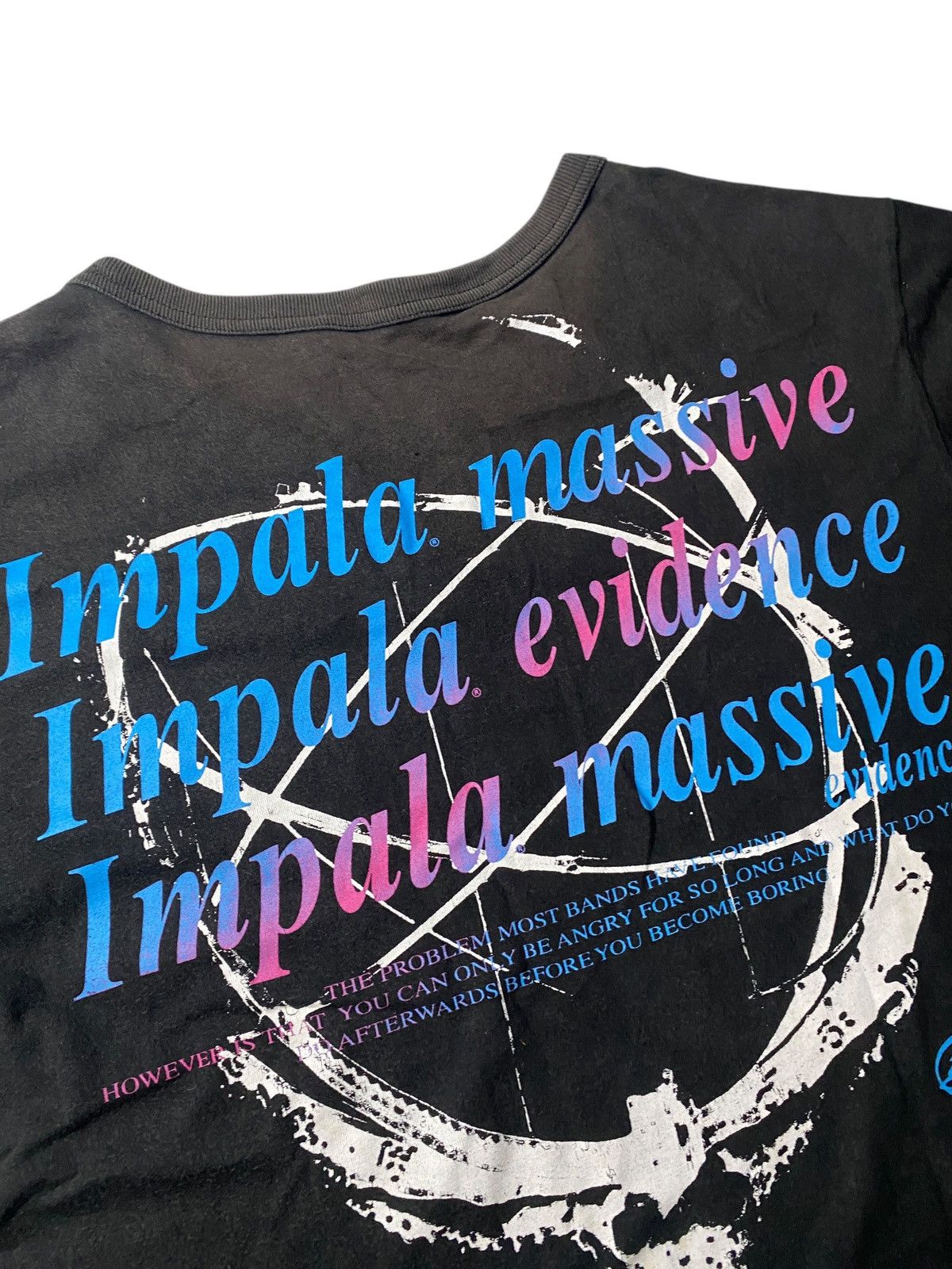Hysteric Glamour 2000's Impala Sunfaded Tribal Japan Poem AShirt Size US M / EU 48-50 / 2 - 8 Thumbnail