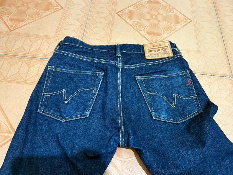 Iron Heart Iron Heart 555S 16OZ Original Color Jeans Size US 36 / EU 52 - 4 Thumbnail