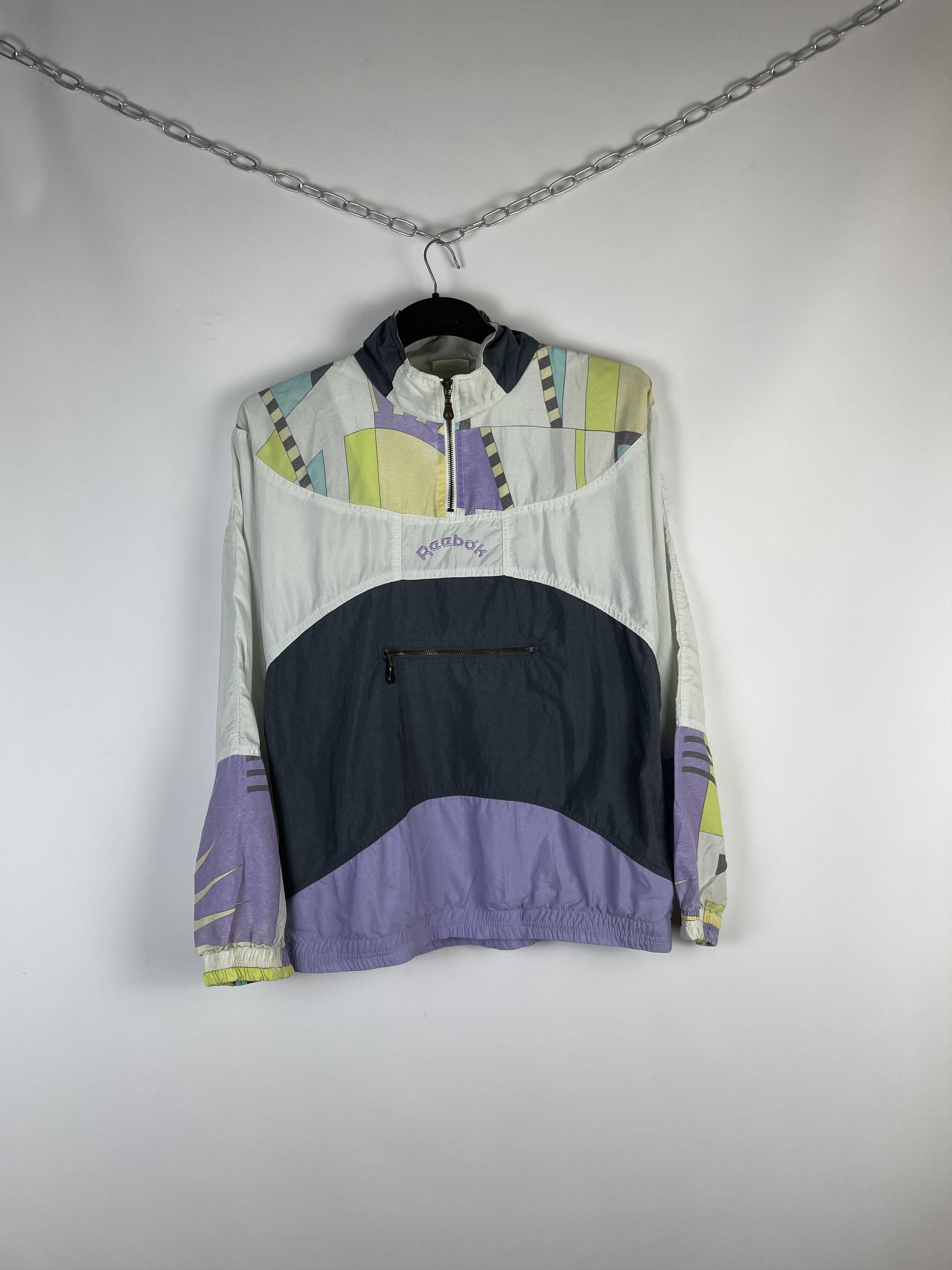Reebok Man Track Top Jacket Reebok Vintage 90s Size US S / EU 44-46 / 1 - 2 Thumbnail