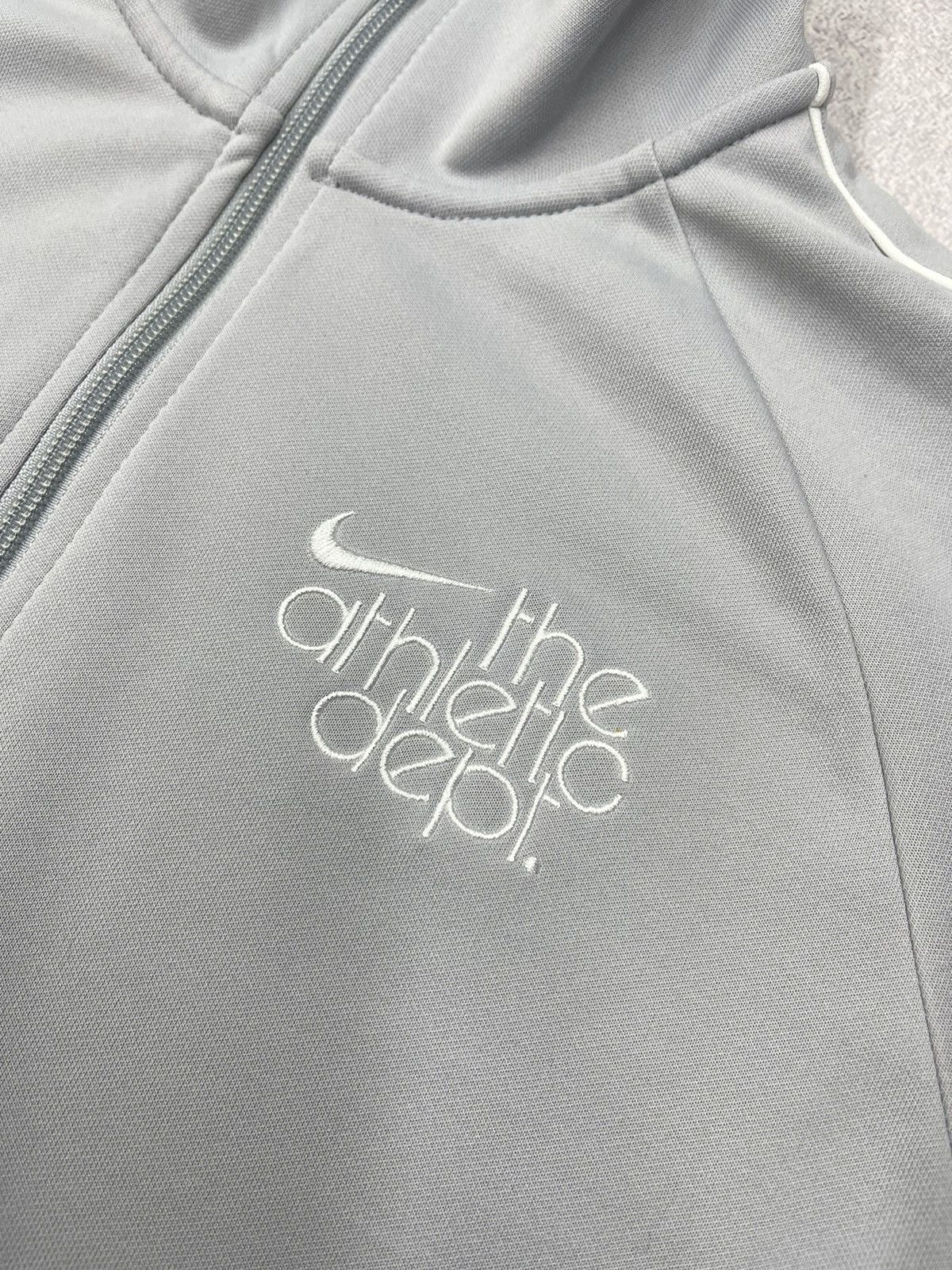 Nike Vintage Nike Athletic Track Jacket Grey Drill Y2K ACG TN Size US XL / EU 56 / 4 - 5 Thumbnail