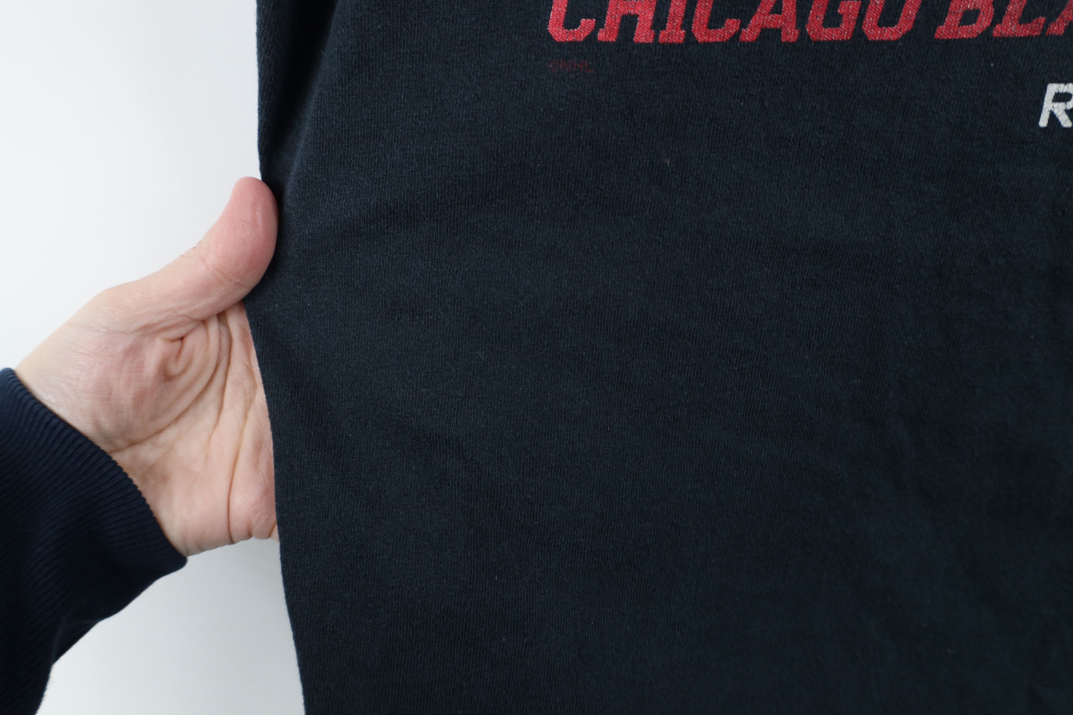 Reebok × Vintage Vintage Y2K Reebok Cup Champs Chicago Blackhawks T-Shirt Size US XL / EU 56 / 4 - 8 Thumbnail