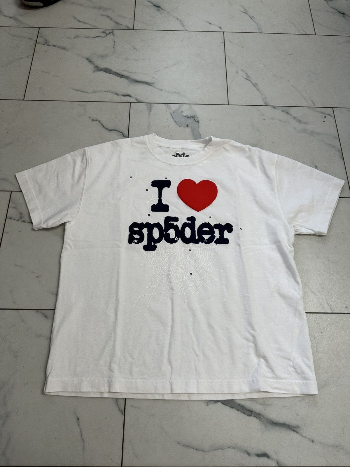 Sp5der Sp5der Women's I ❤️ Sp5der T-shirt | Grailed