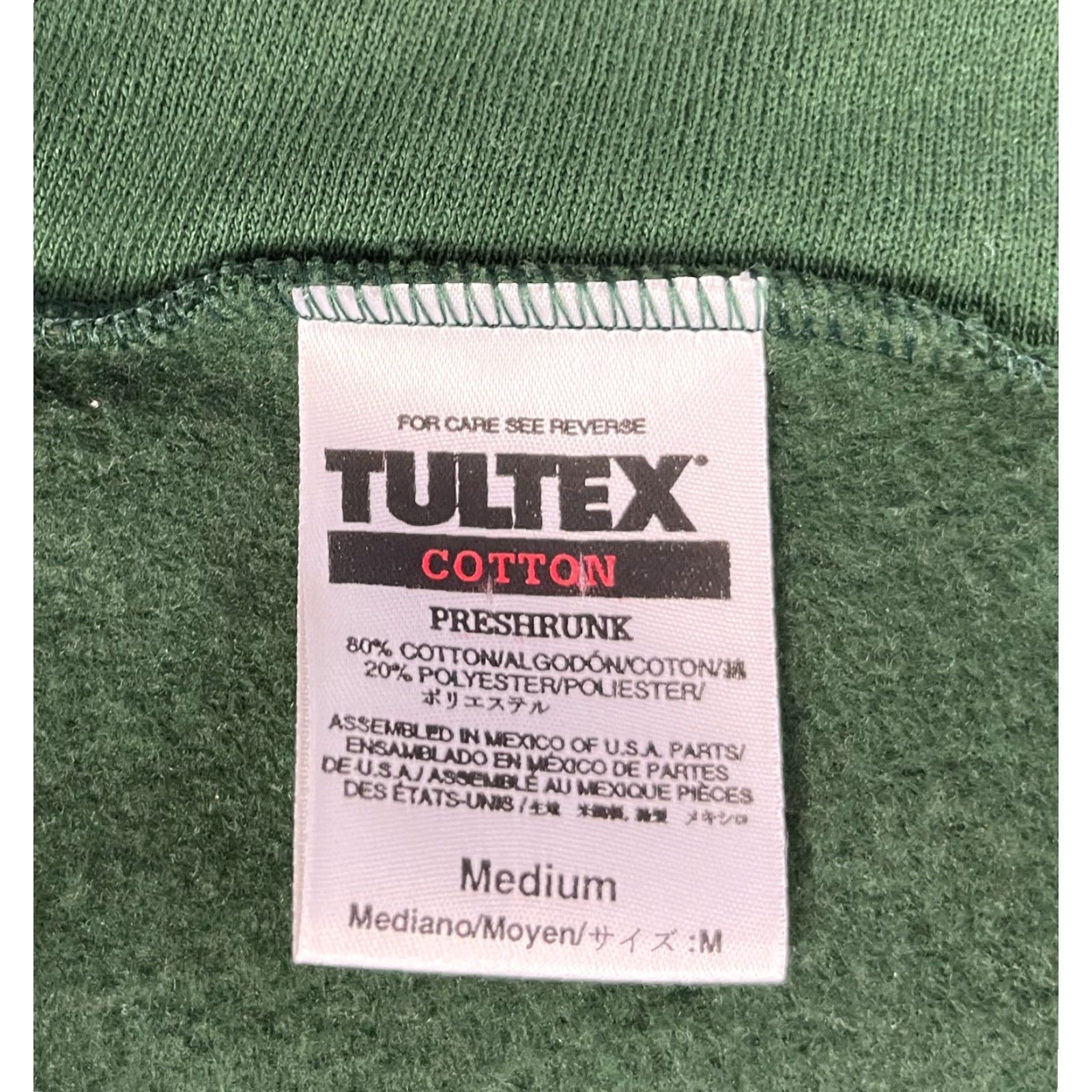 Tultex VINTAGE Tultex Cape Cod, MA Golf Logo 1/4 Zip Pullover Sweatshirt Mens Sz M Green 1/4 Zip Golf Cape Cod Tultex Sweatshirt Mens M Green Size US M / EU 48-50 / 2 - 6 Thumbnail