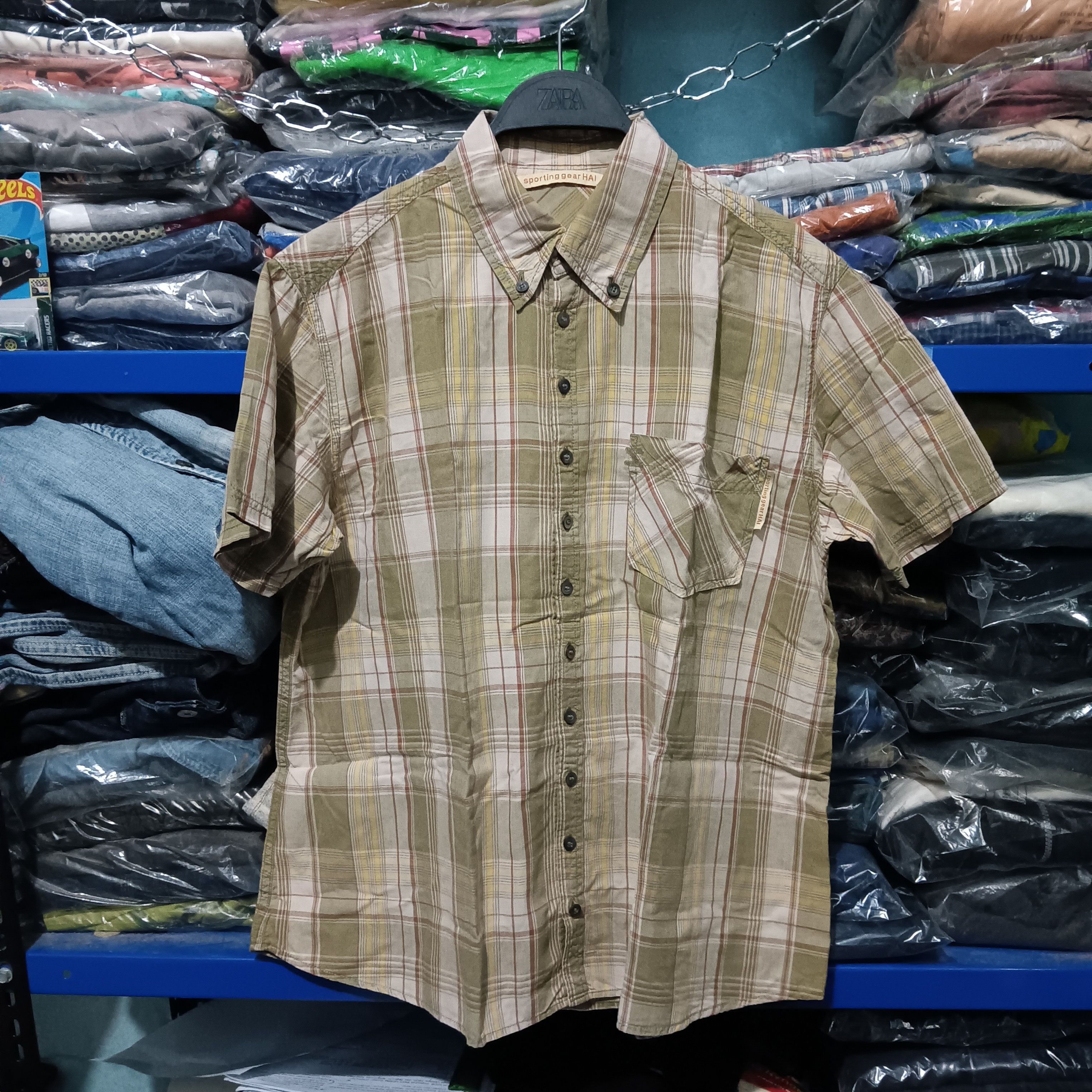 Hai Sporting Gear × Japanese Brand Hai sporting gear shirt button Size US L / EU 52-54 / 3 - 1 Thumbnail