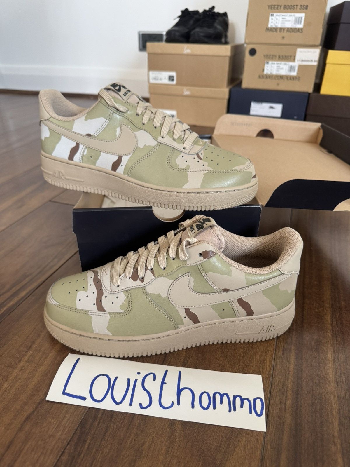 Nike Nike Air Force Low 1 ‘07 LV8 Reflective Desert Camo Size US 9 / EU 42 - 2 Thumbnail