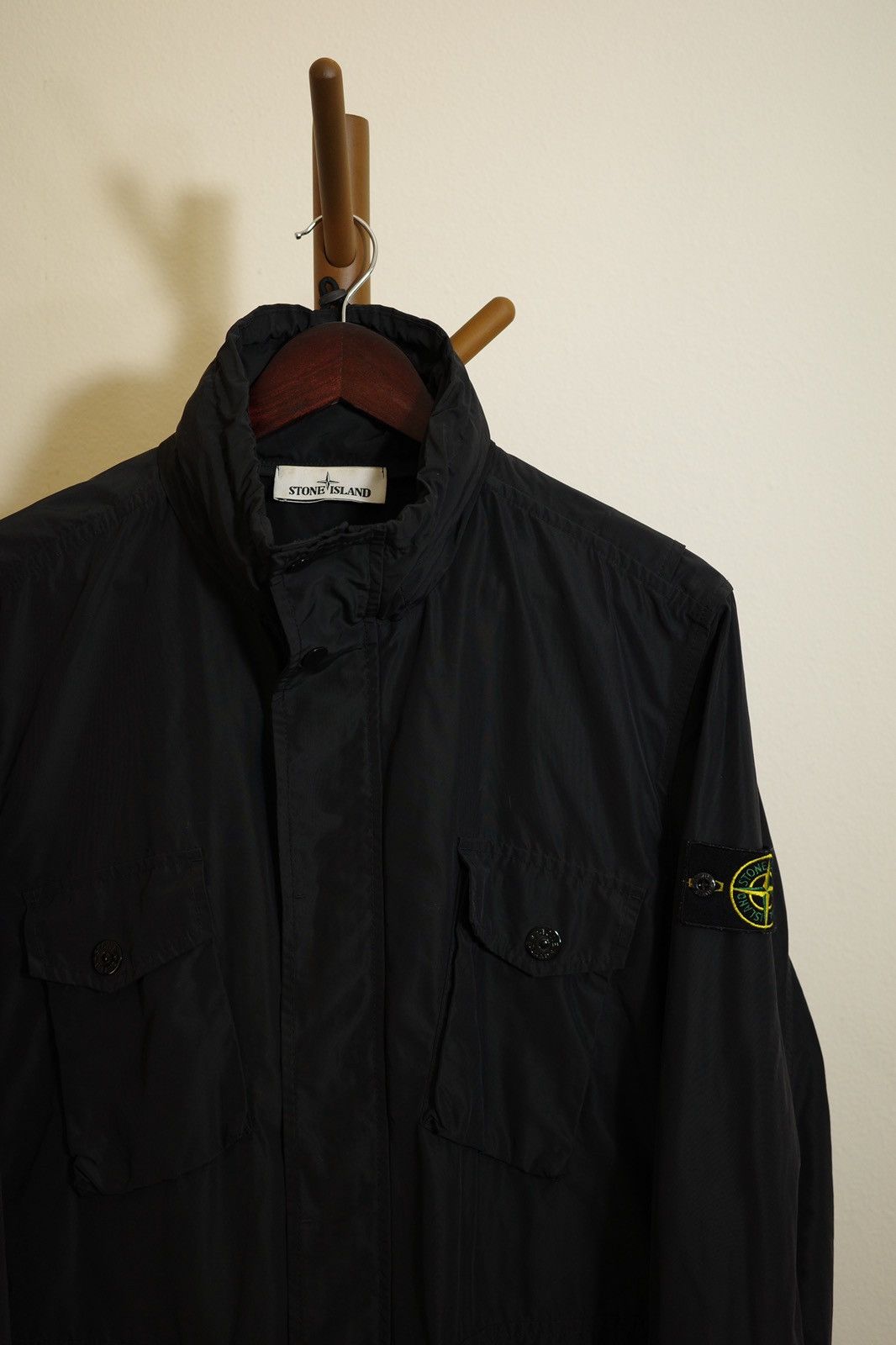 Stone Island STONE ISLAND 4P Hooded Jacket Black Size:L Size US L / EU 52-54 / 3 - 1 Thumbnail