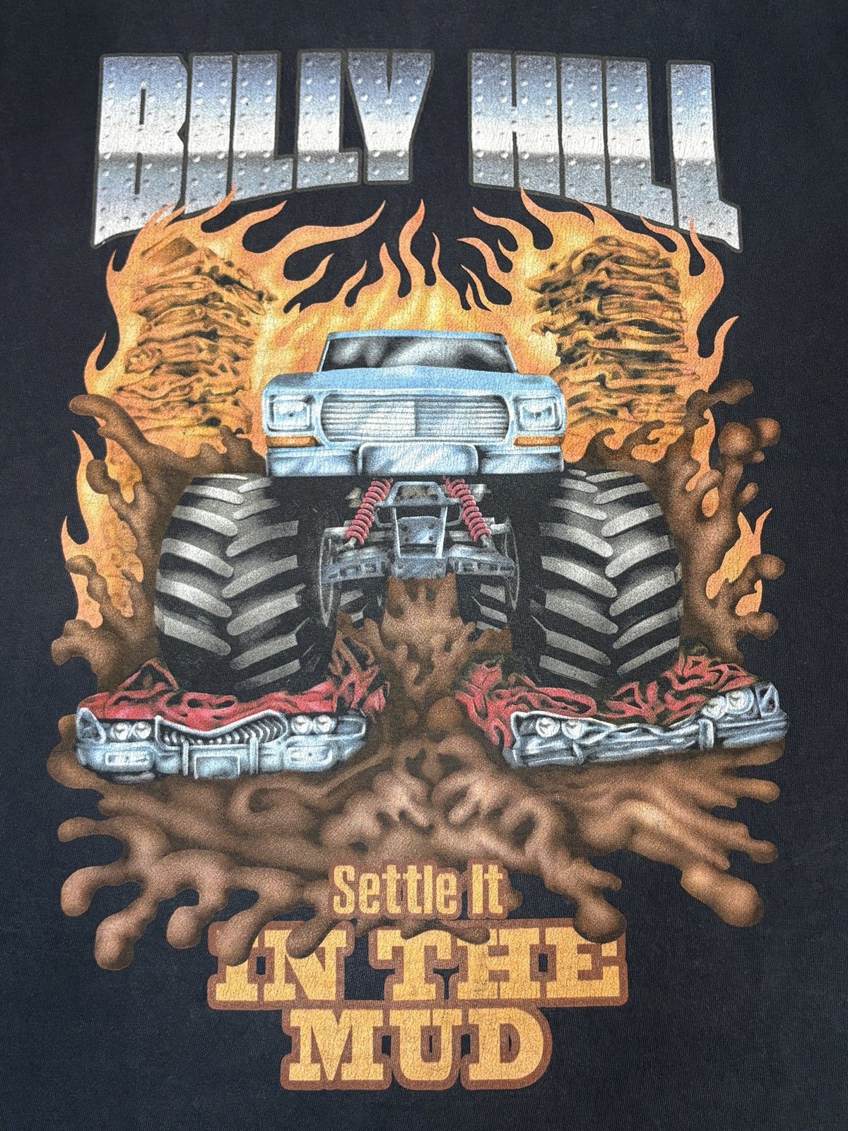 Billy Hill 2022 Billy Hill Col. #9 “Settle It In The Mud” T-Shirt Sz XL Size US XL / EU 56 / 4 - 5 Thumbnail