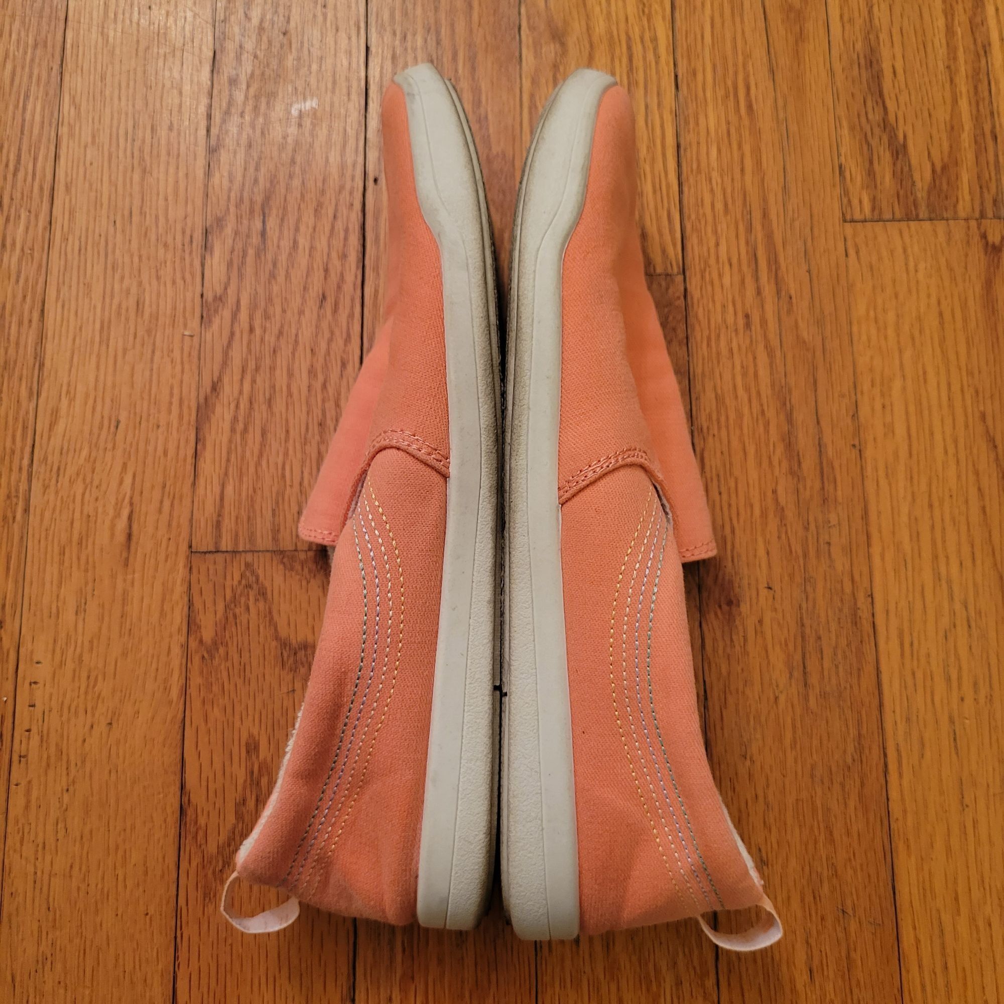Vionic Vionic Beach MARSHALL Slip On Shoes Loafers 6 Coral Canvas V Size US 6 / IT 36 - 8 Thumbnail