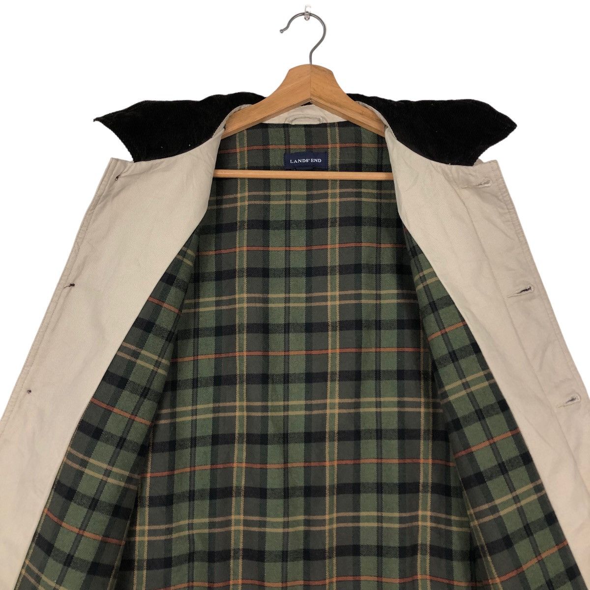 Japanese Brand Vintage Detroit Chore Jacket Lands’End Blanket LiningTartan Size US L / EU 52-54 / 3 - 14 Thumbnail