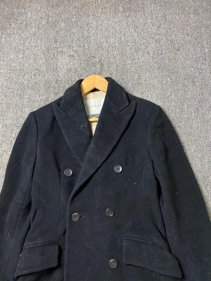 Jigsaw JIGSAW Brand Wool Double Breasted Long Coat (203) Size US XXS / EU 40 - 9 Thumbnail