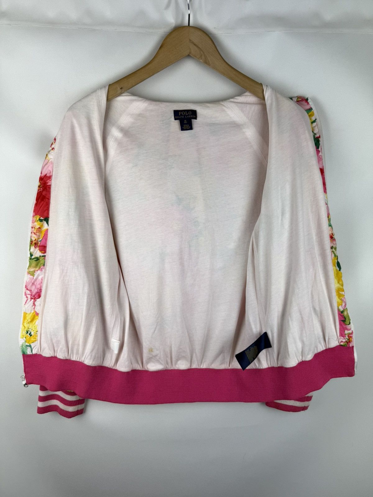 Polo Ralph Lauren Polo Ralph Lauren Flower Pattern Hooded Windbreaker Jacket Size S / US 4 / IT 40 - 23 Thumbnail