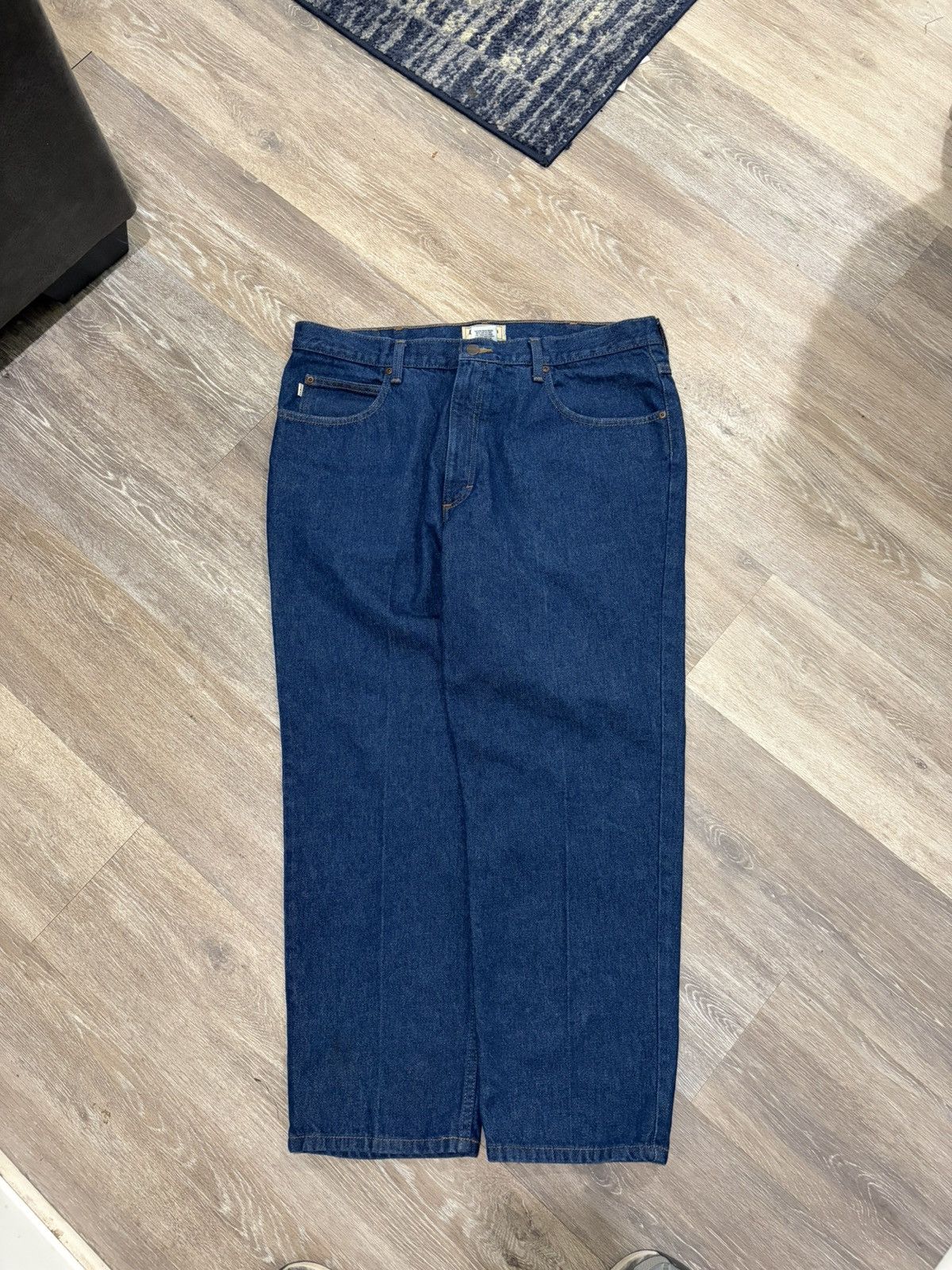 L.L. Bean L.L.Bean Classic Fit Blue Denim Jeans 38x28 Size US 38 / EU 54 - 7 Thumbnail