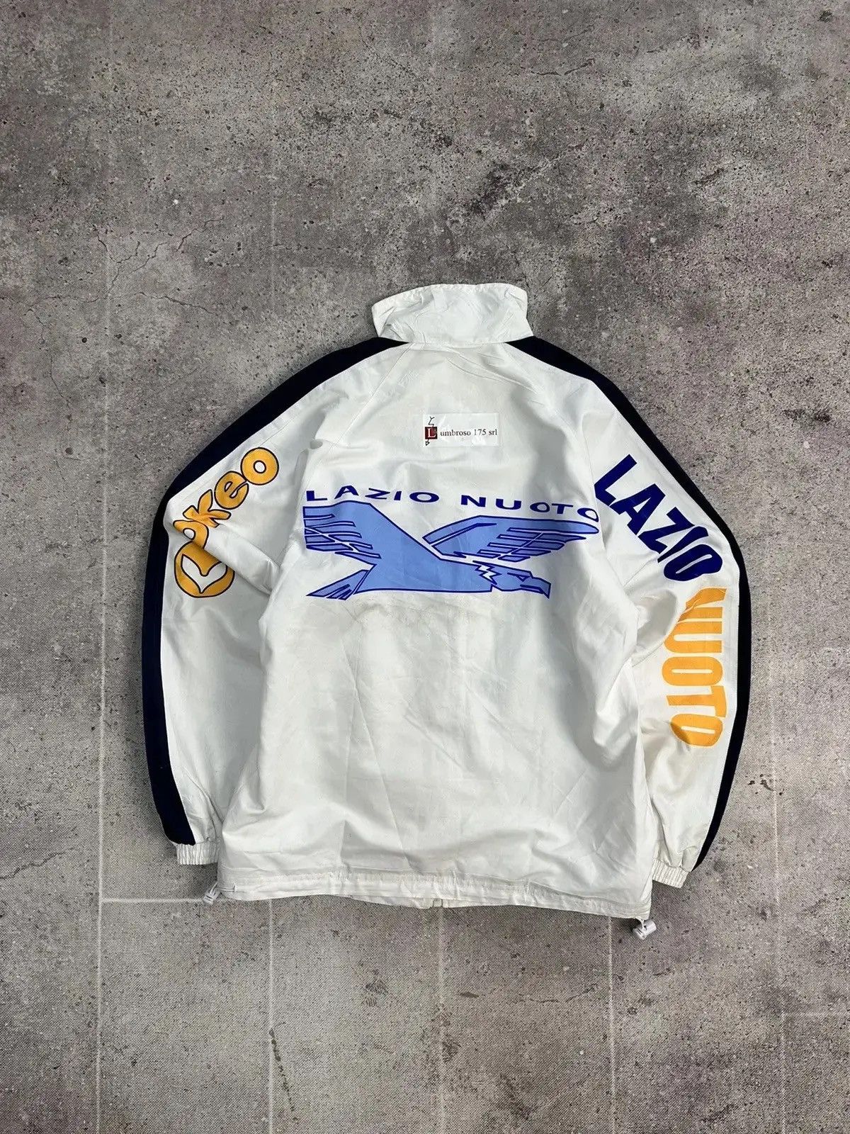 Japanese Brand × Vintage SALE💣💣Nike Lazio vintage zip hoodie football Soccer Jersey Size US S / EU 44-46 / 1 - 14 Thumbnail